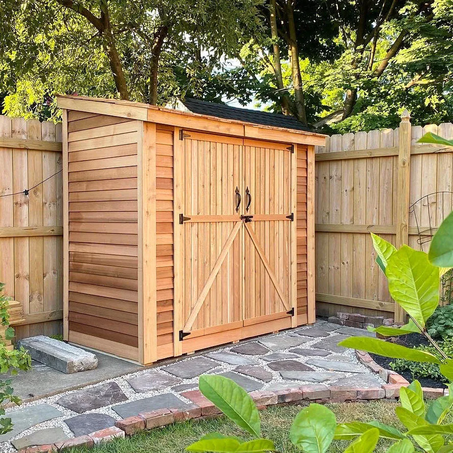 8′ x 4′ SpaceSaver Storage Shed – Double Doors
