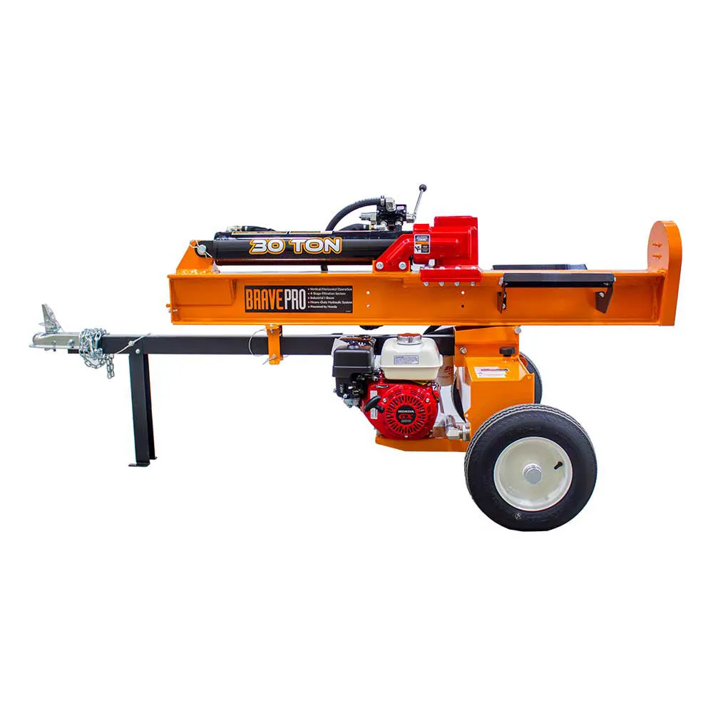 Brave VH1730GX 30-Ton Log Splitter w/ Honda GX200