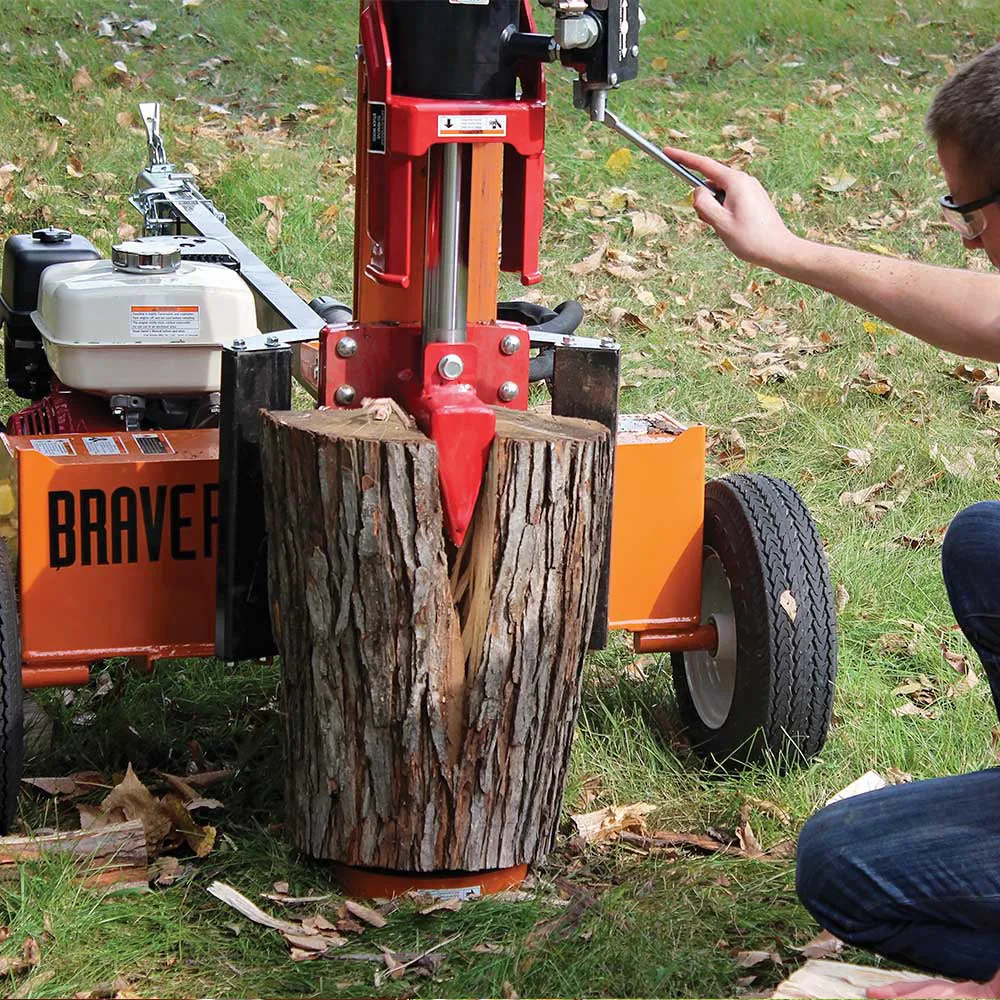 Brave VH1737GX 37-Ton Log Splitter w/ Honda GX270 Engine