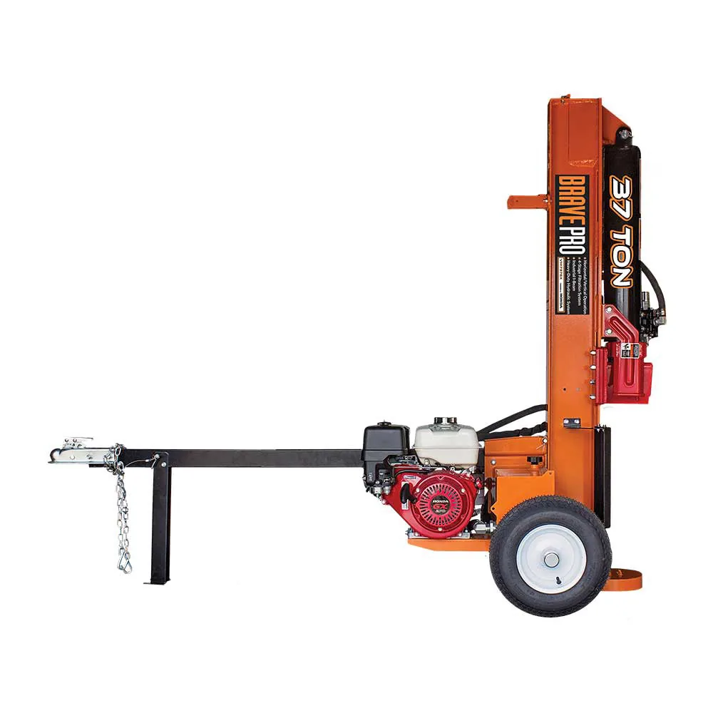 Brave VH1737GX 37-Ton Log Splitter w/ Honda GX270 Engine