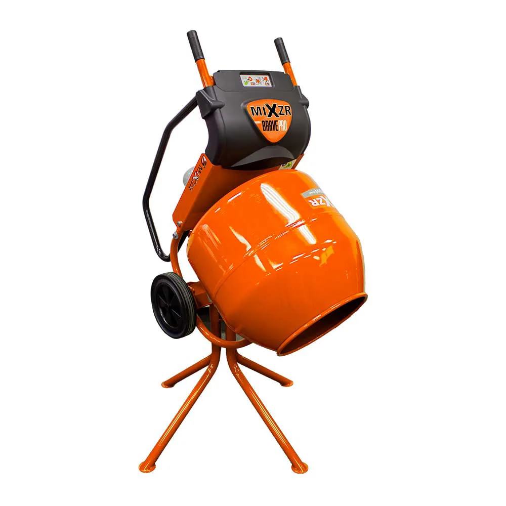 Brave GPE211005 MIXZR 5-Cu. Ft. Direct Drive Cement Mixer Includes Stand