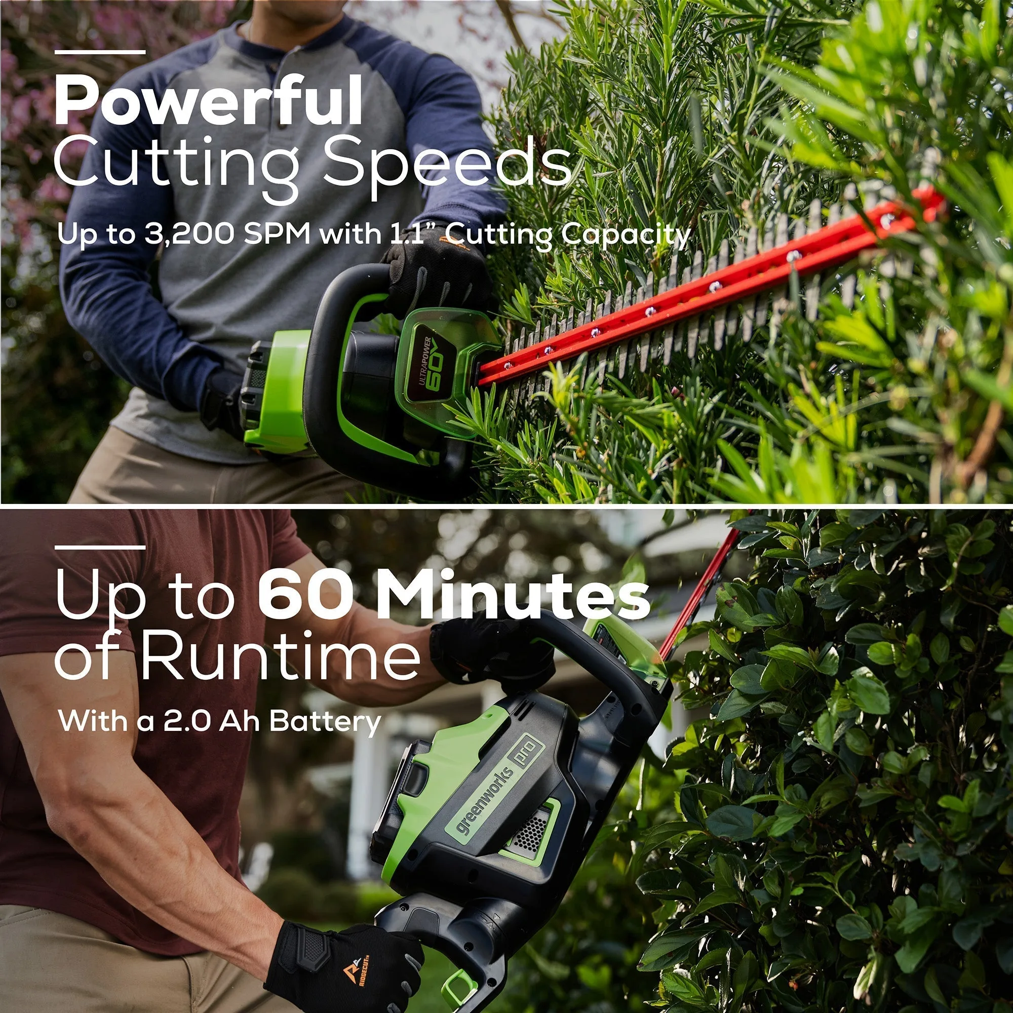 60V 25″ Dual Blade Self-Propelled Mower 5-pc Combo Kit, (3) 4.0 Ah Batteries, (1) Single Port Chargers and (1) Dual-Port Charger