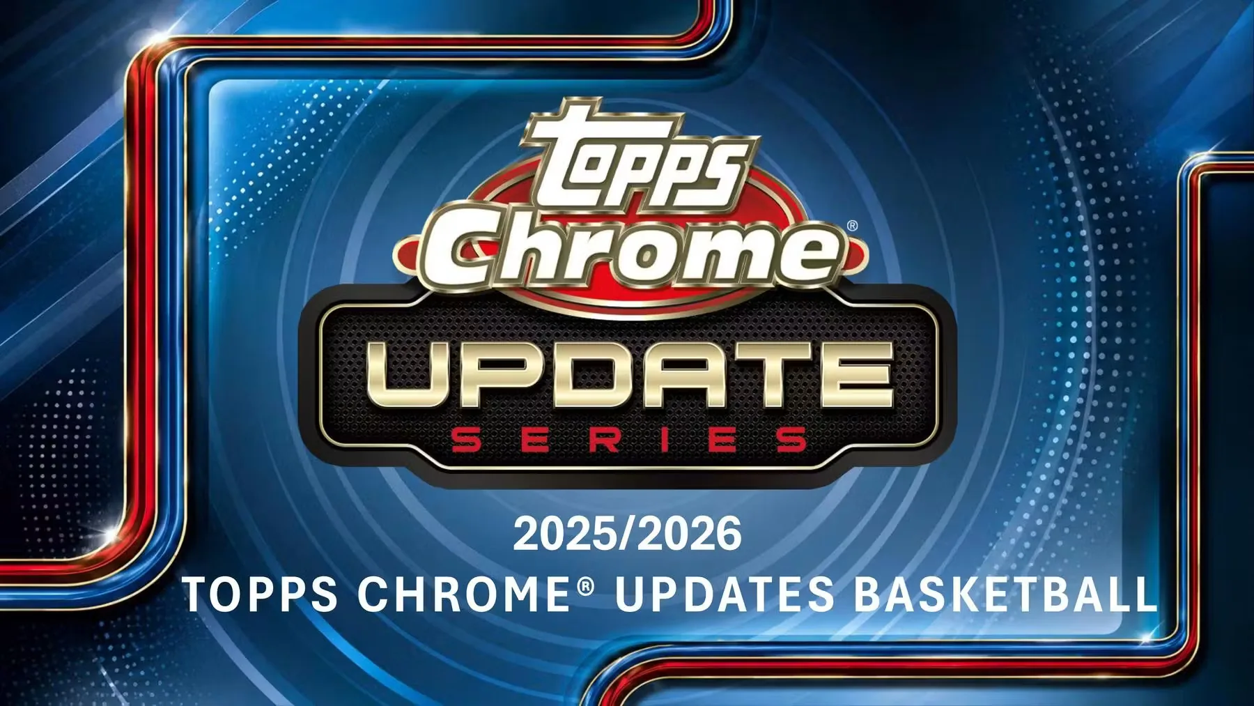 2025/26 Topps Chrome Update Series Basketball Mega Box (Original Factory Sealed)