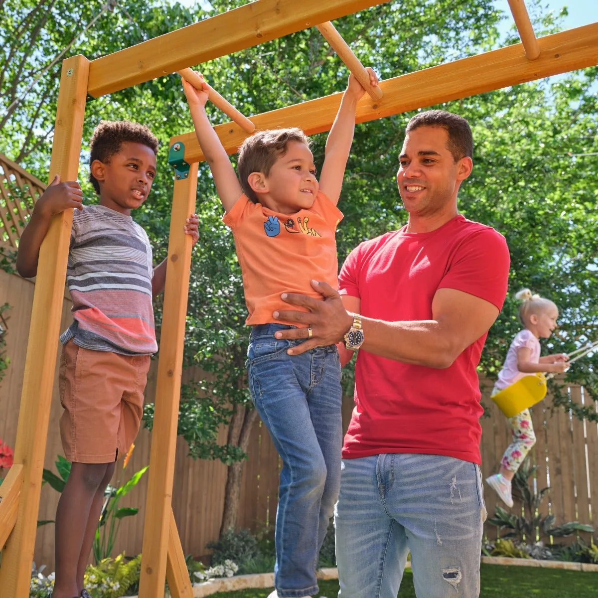 Overland Heights Swing Set