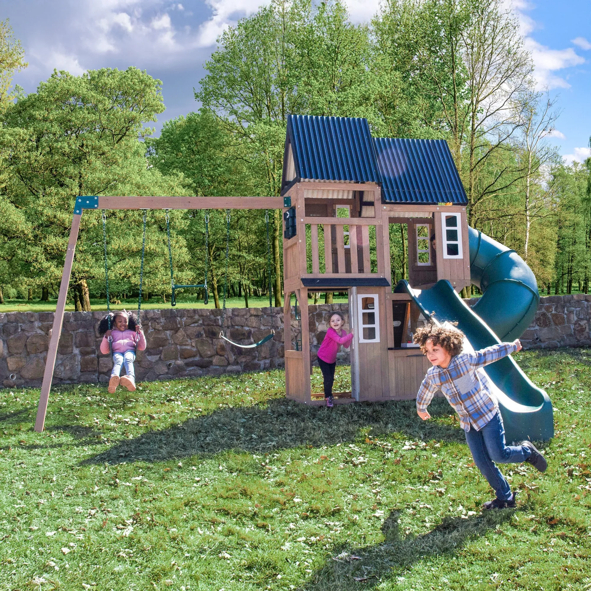 Acadia Manor Swing Set