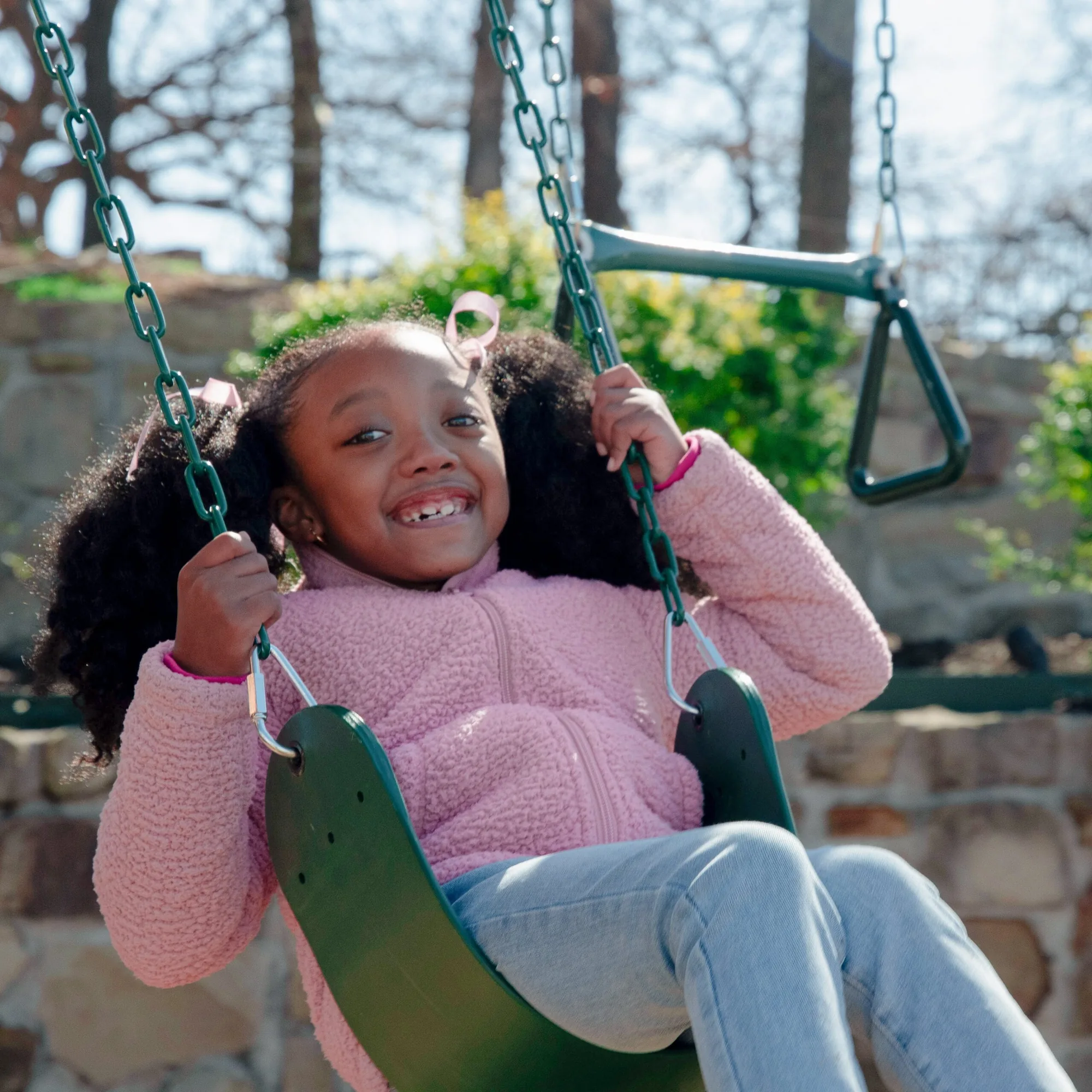 Acadia Manor Swing Set