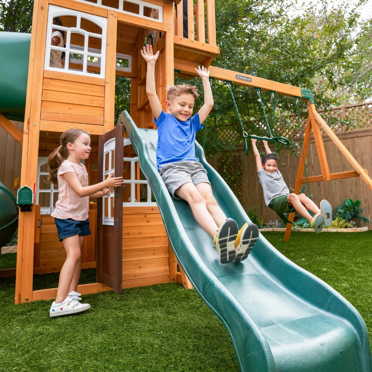 Ridgemoor Perch Swing Set – Installation Available