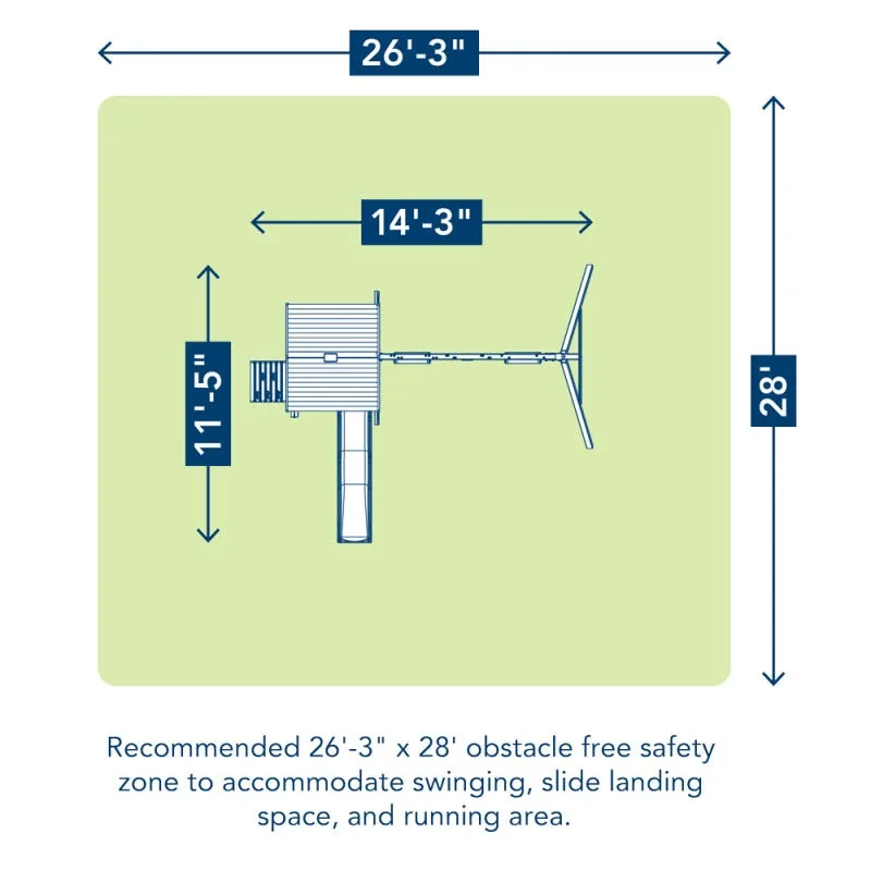 McKinley Swing Set – Installation Available