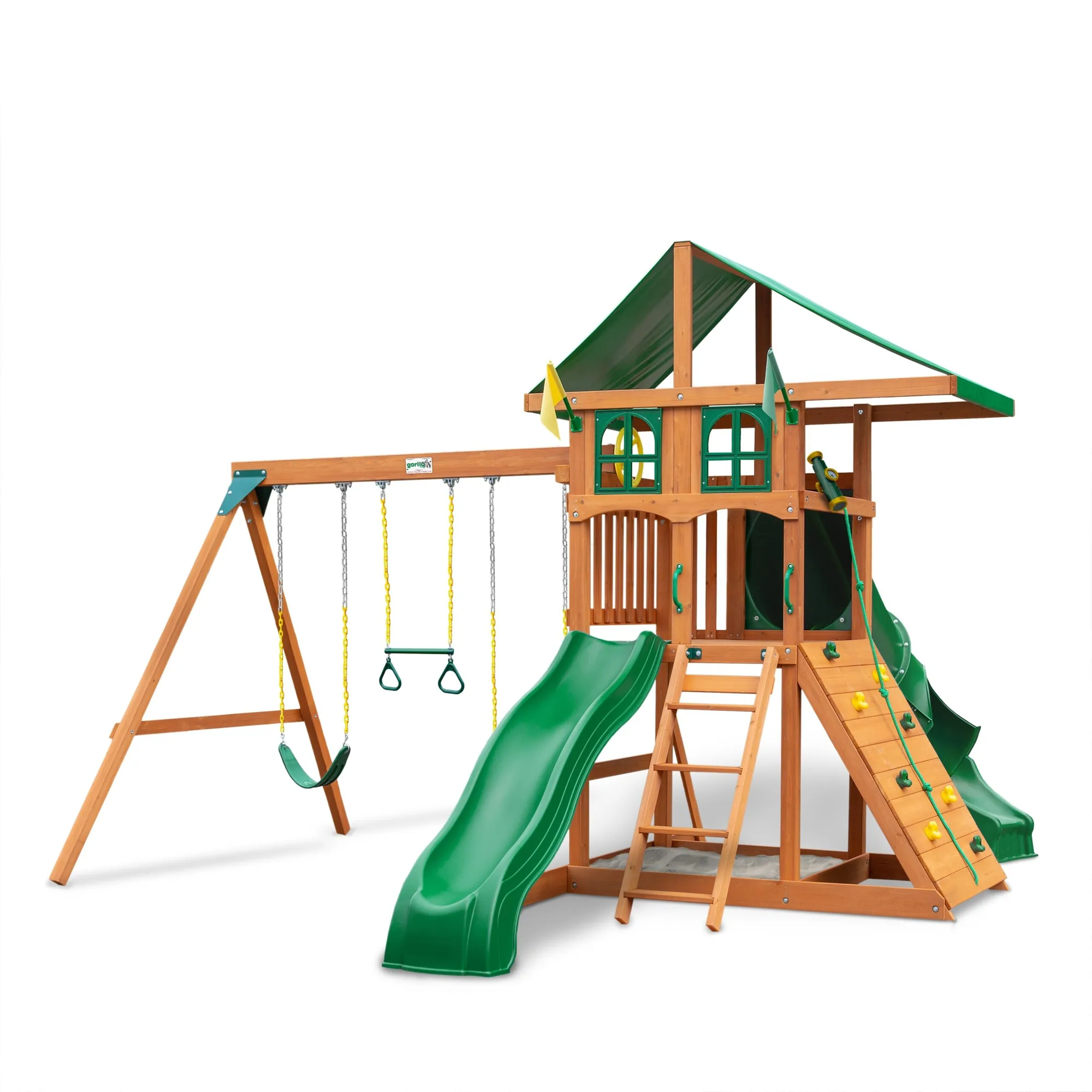 Outing w/ Tube Slide Swing Set
