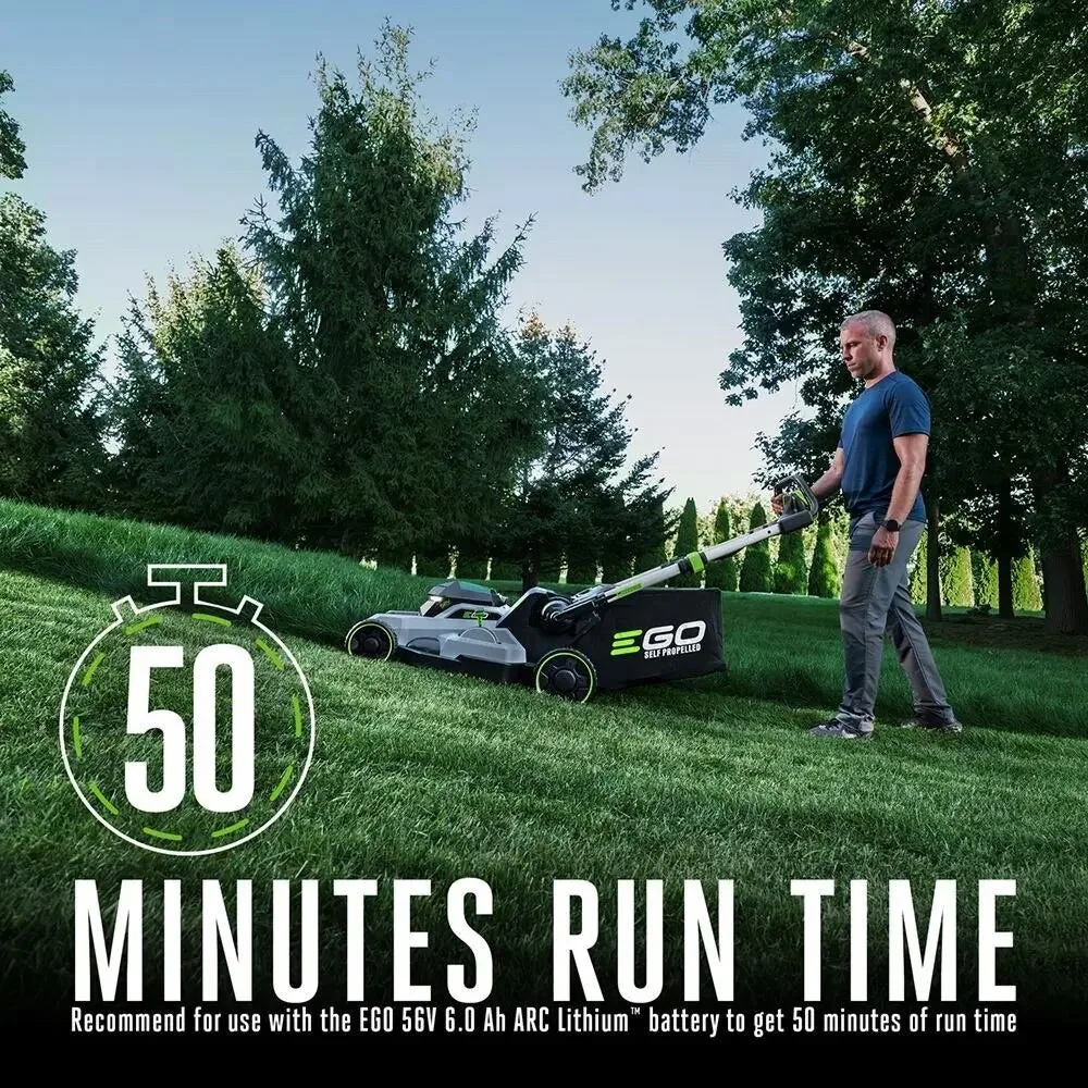 EGO LM2114SP New 21″ Brushless Self Propelled Mower With Dual Toggle Kit (6.0Ah, 320W Charger)