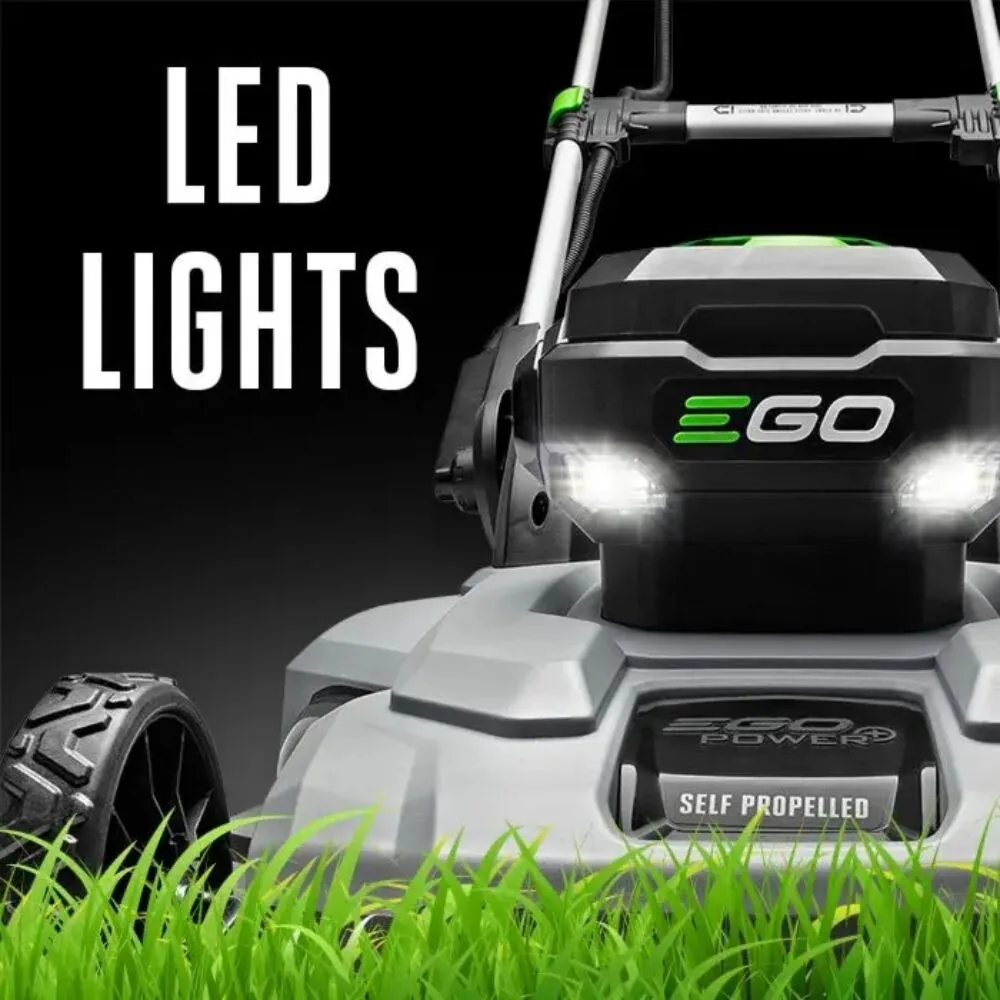 EGO LM2142SP 21″ Poly Deck Dual-port SP Lawn Mower Kit (550W Charger, 2*5.0Ah)