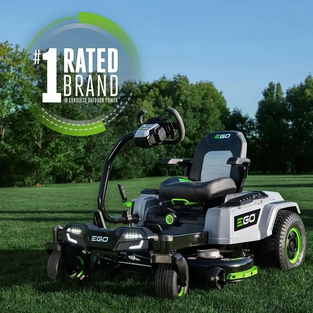 EGO ZT4205S 42″ Zero Turn Riding Mower Kit W/ E-Steer (4*4P 12Ah, 1600W Charger)