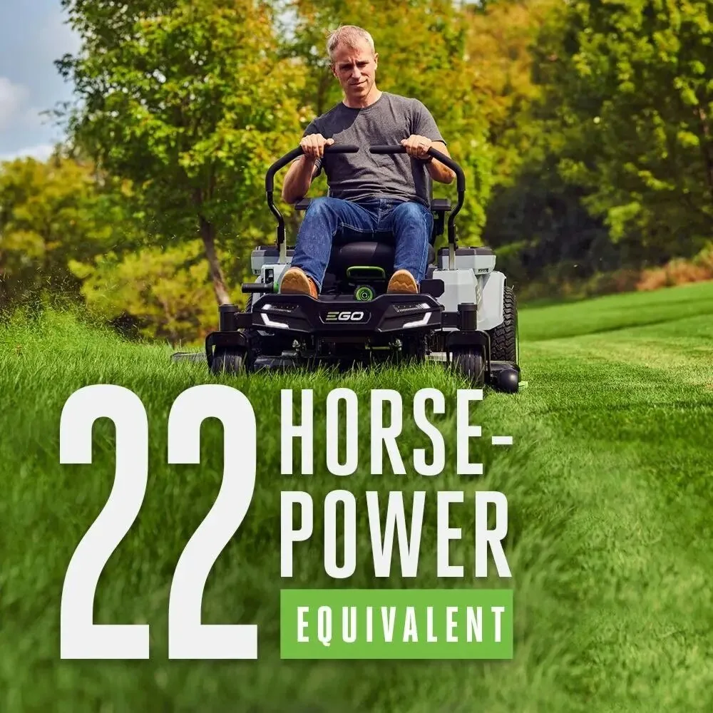 EGO ZT4204L 42″ Zero Turn Riding Mower Kit W/ Lap Bar (4*4P 10Ah, 1600W Charger)