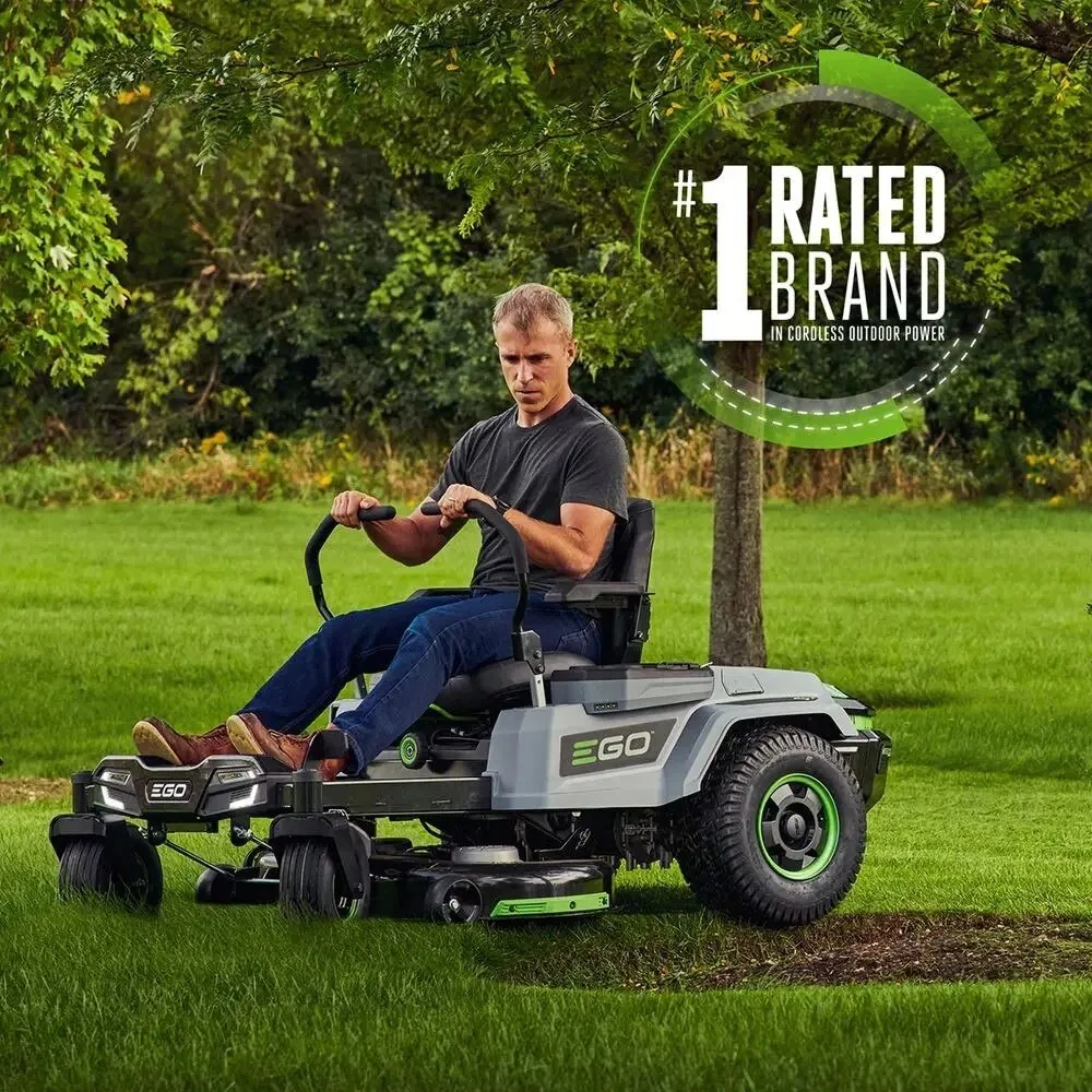 EGO ZT4204L 42″ Zero Turn Riding Mower Kit W/ Lap Bar (4*4P 10Ah, 1600W Charger)