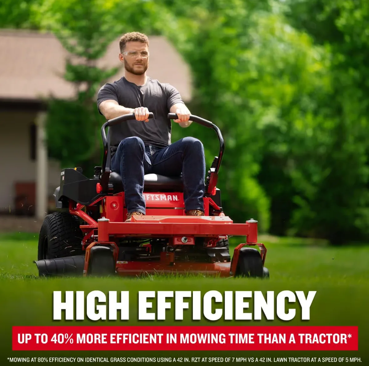 Craftsman Z3200 | 42in 547cc Zero Turn Riding Mower | Dual Hydrostatic Transmissions (17AFFACS093)