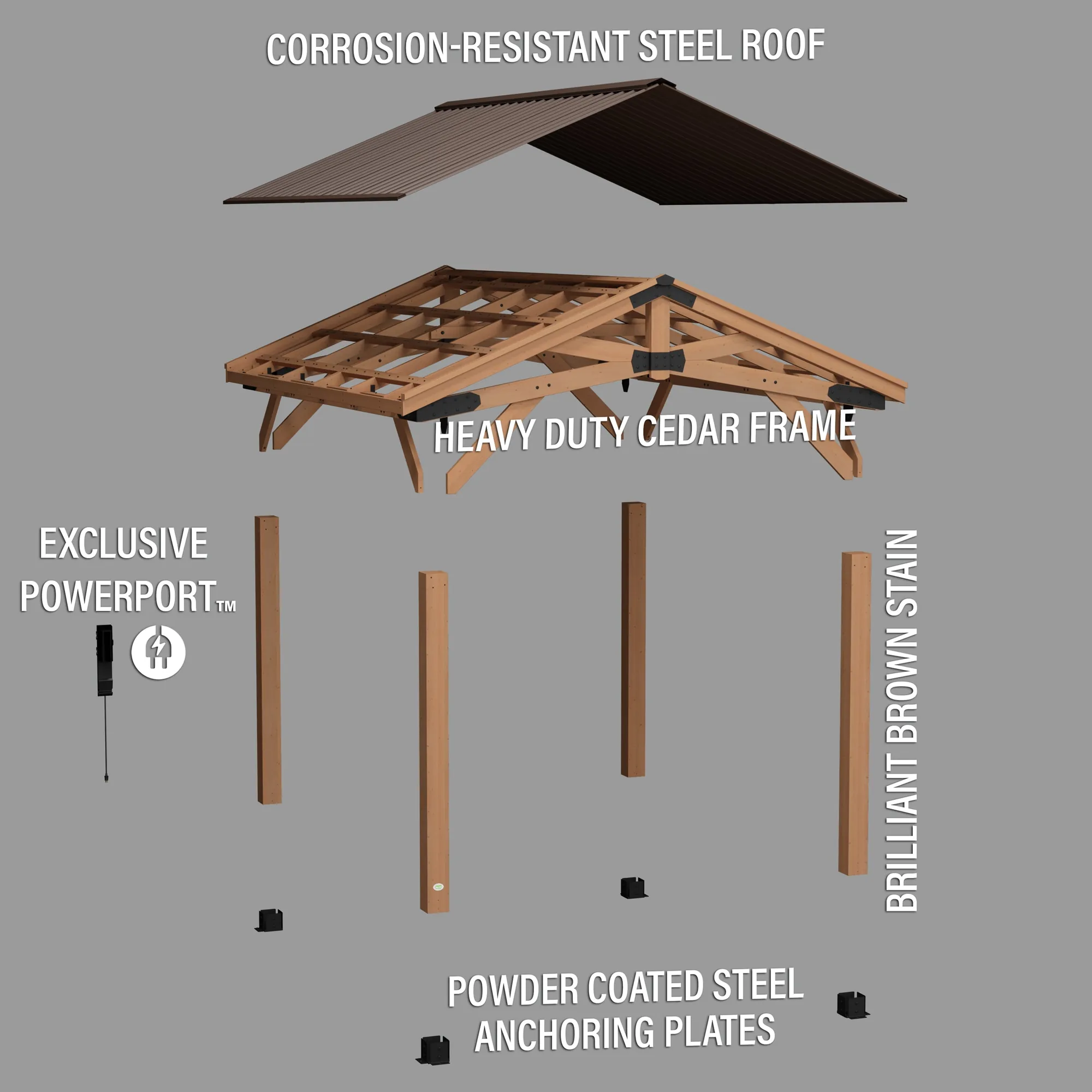 14×12 Norwood Gazebo