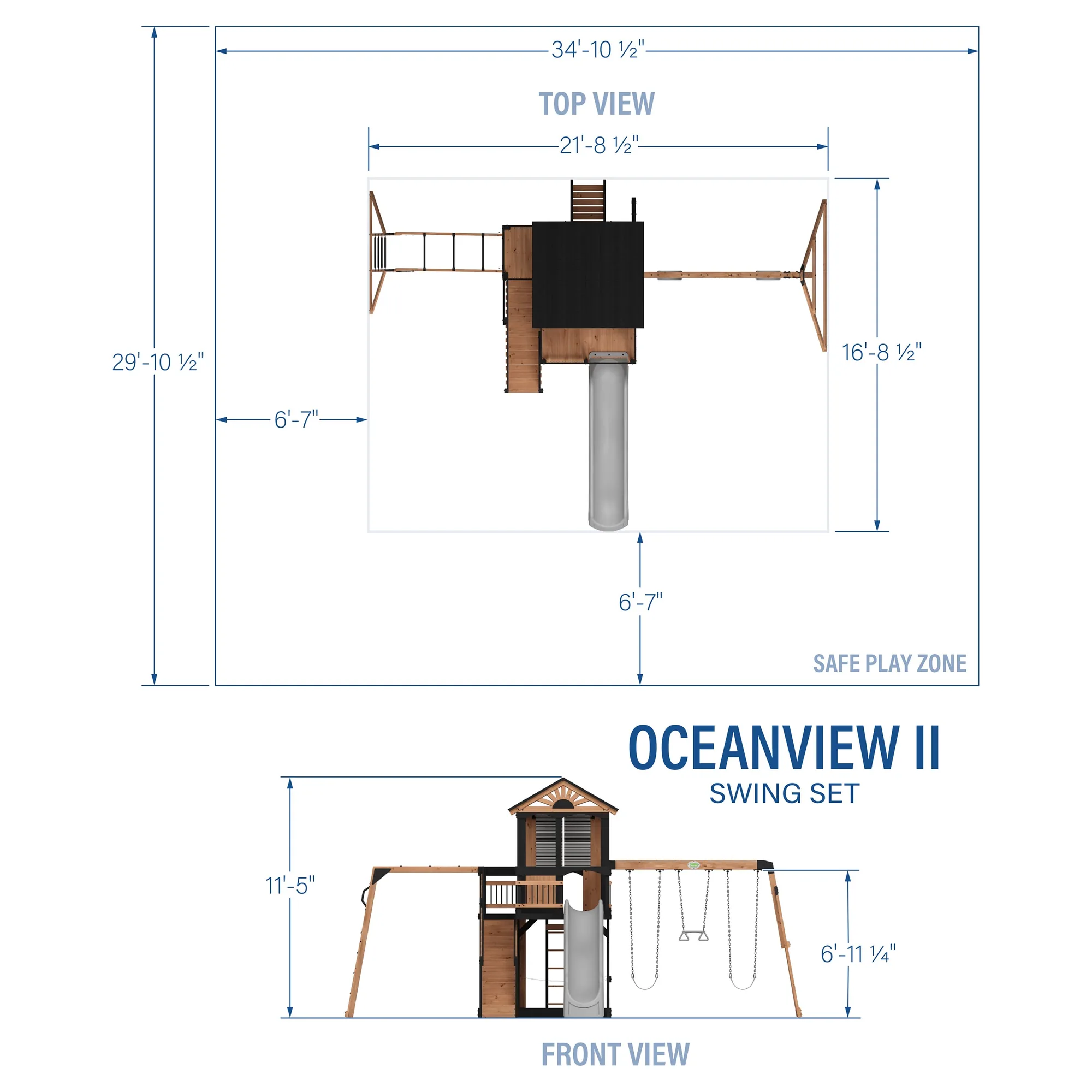 Oceanview II Swing Set