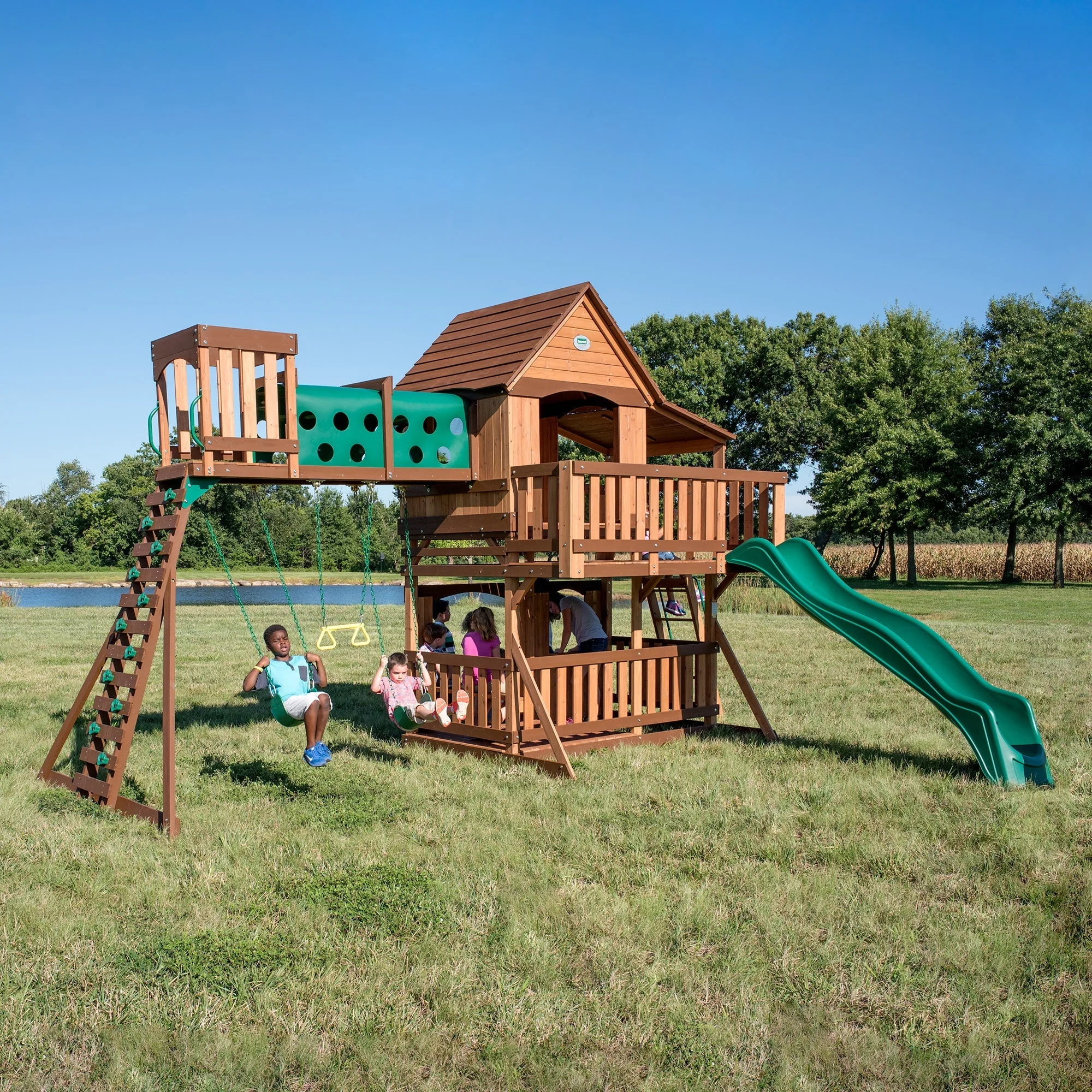 Woodridge Elite Swing Set