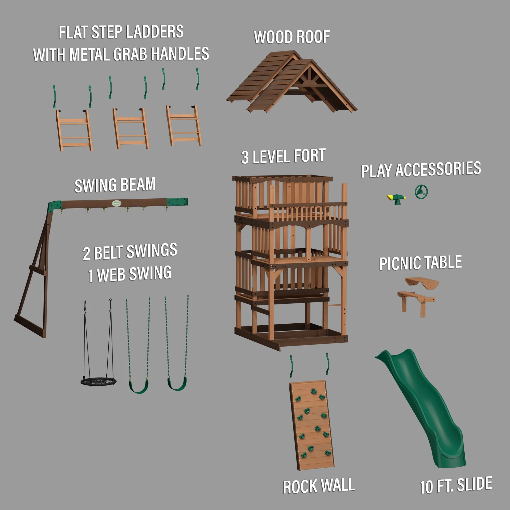 Highlander Swing Set