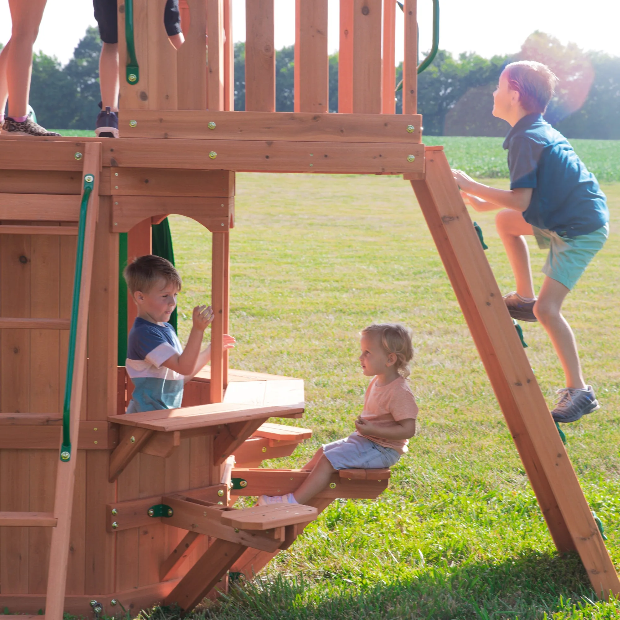 Woodland Swing Set
