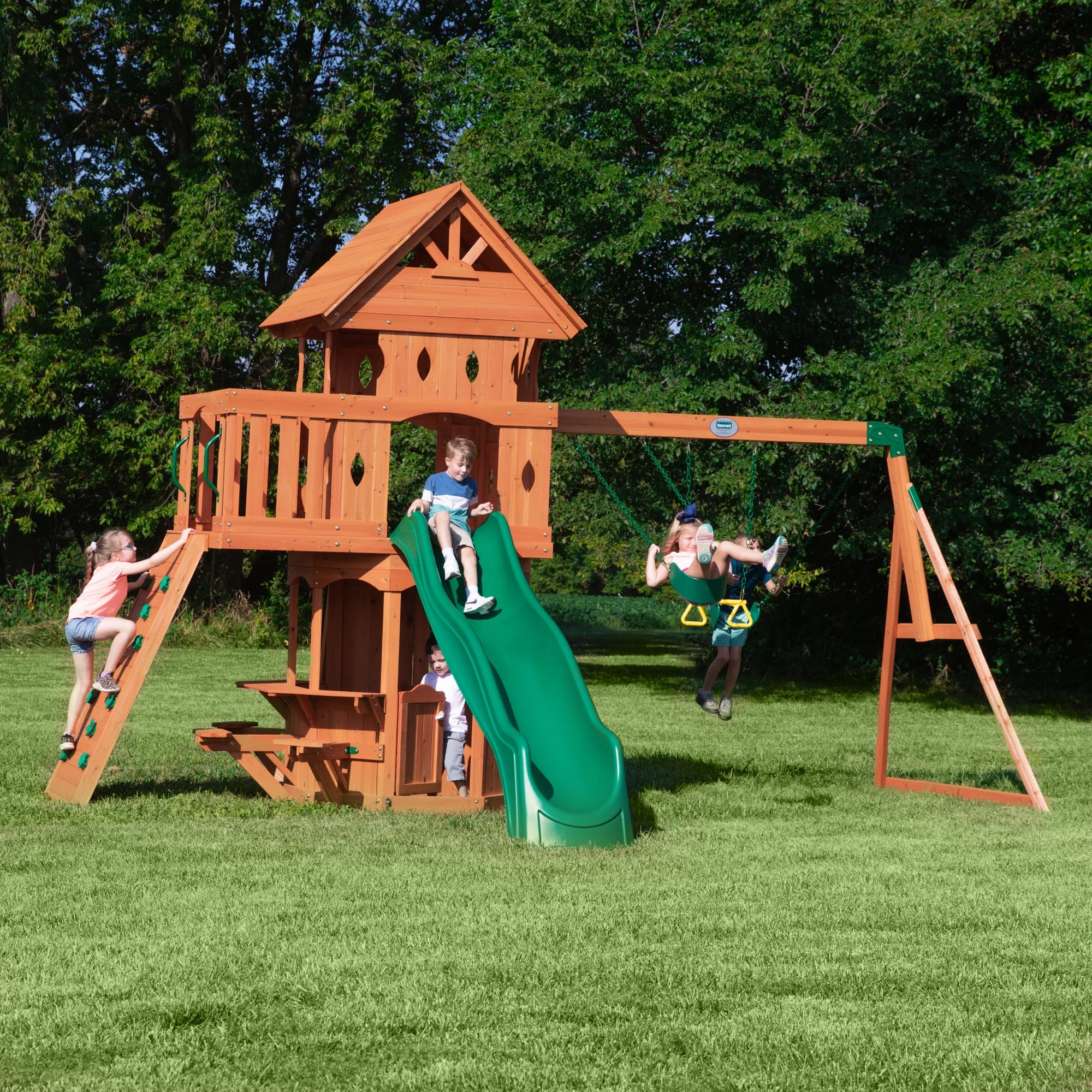 Woodland Swing Set