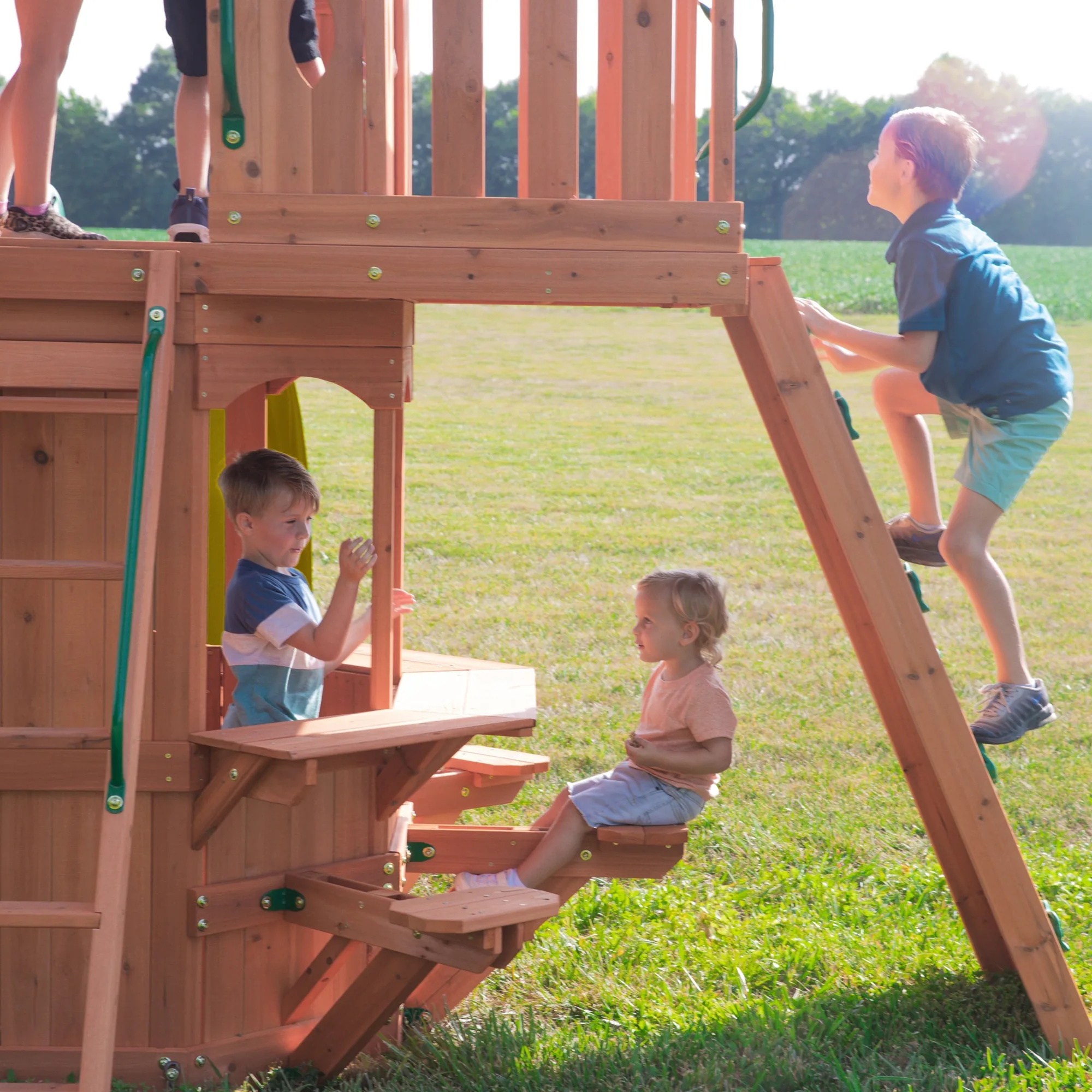 Woodland Swing Set
