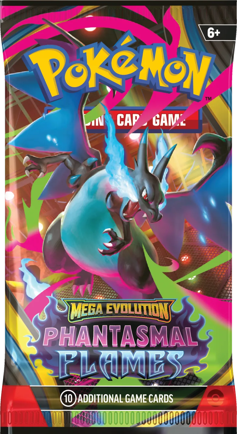 Pokemon TCG – Mega Evolution – Phantasmal Flames – Booster Box (36x Packs)