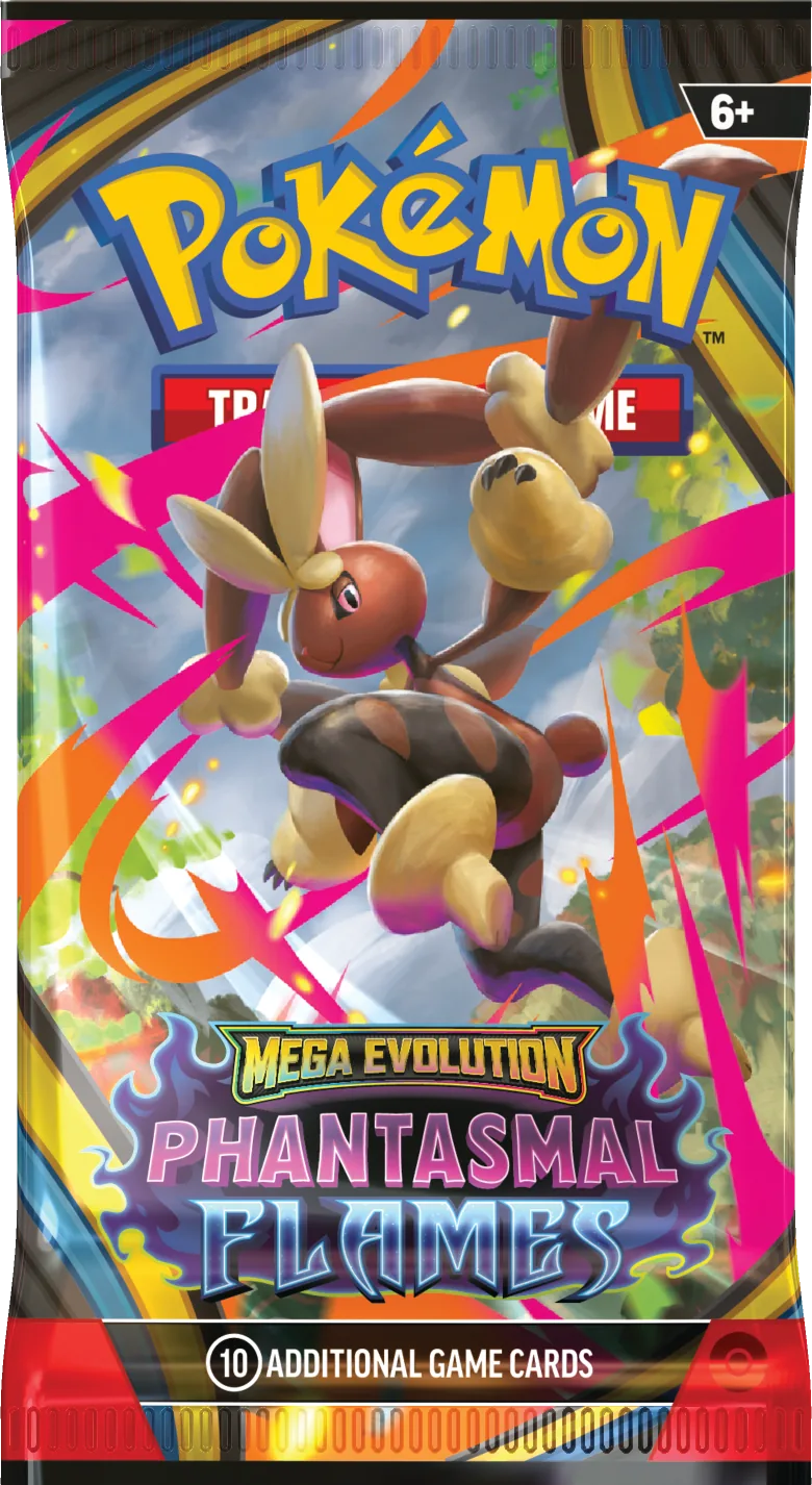 Pokemon TCG – Mega Evolution – Phantasmal Flames – Booster Box (36x Packs)