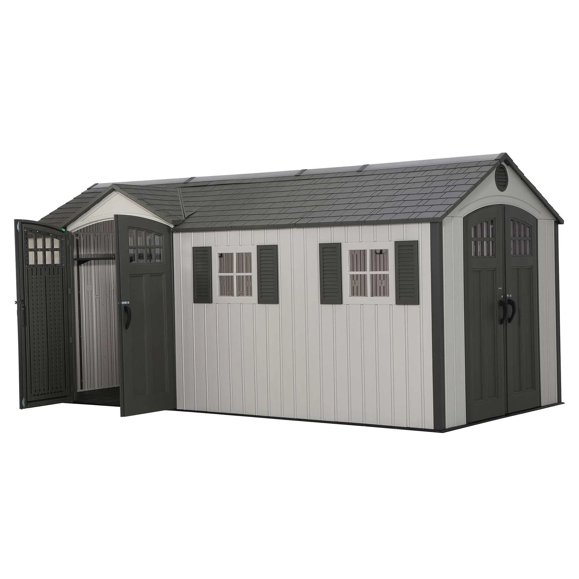 Lifetime 17.5 Ft. X 8 Ft. Outdoor Storage Shed – 60213