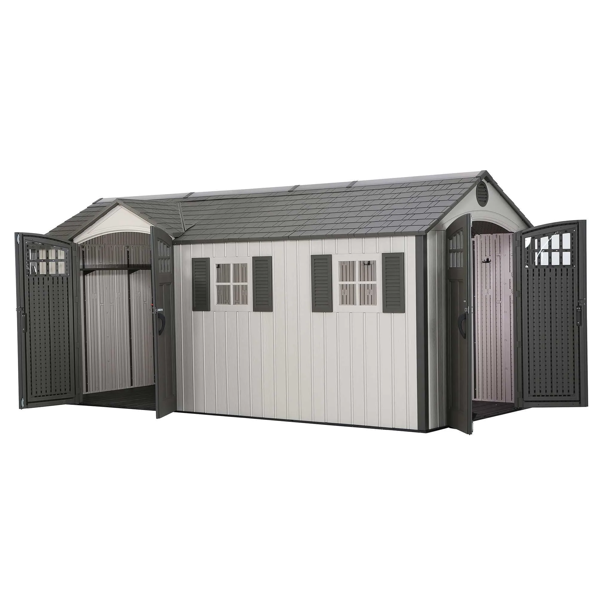 Lifetime 17.5 Ft. X 8 Ft. Outdoor Storage Shed – 60213
