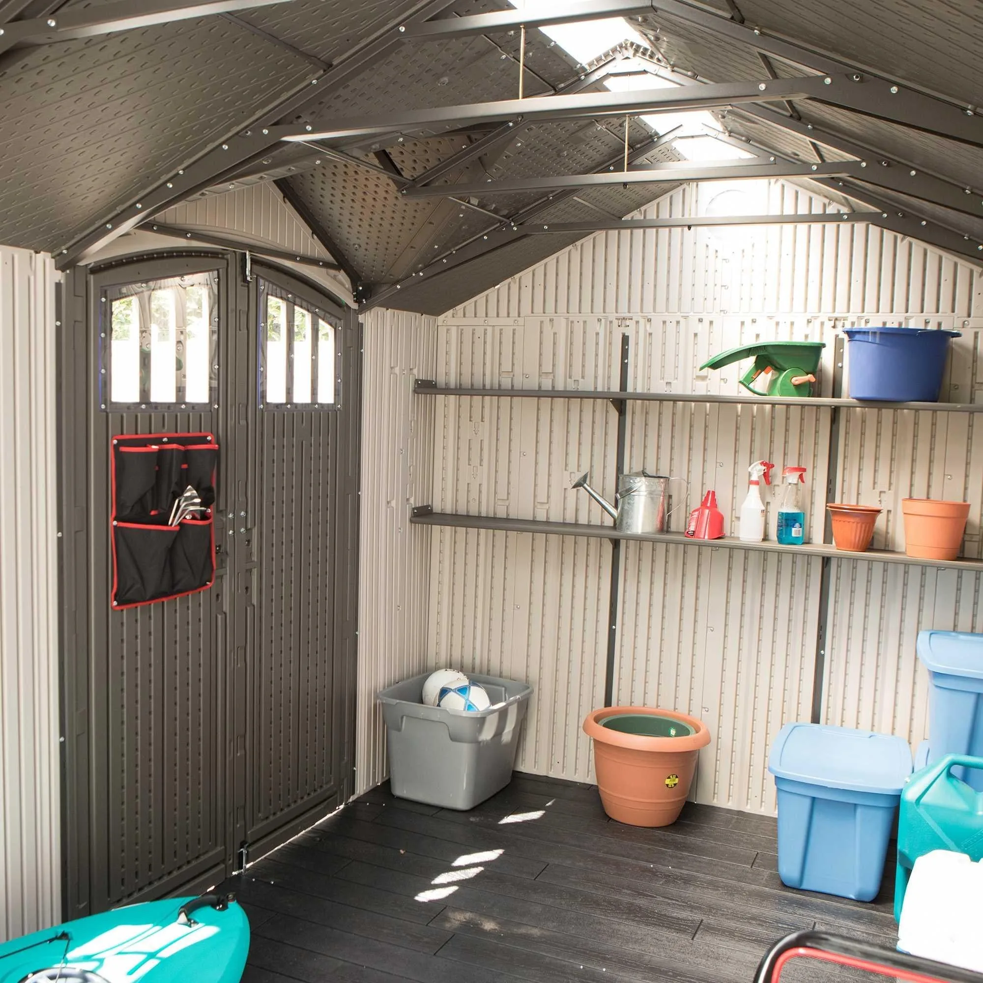 Lifetime 17.5 Ft. X 8 Ft. Outdoor Storage Shed – 60213