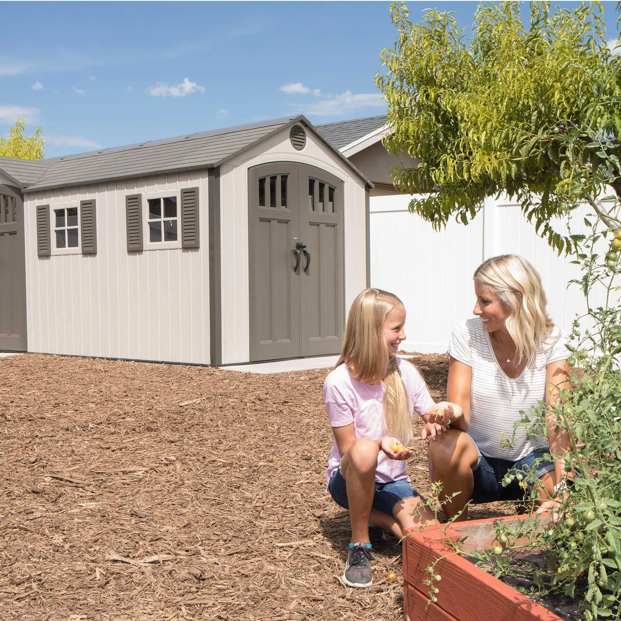 Lifetime 17.5 Ft. X 8 Ft. Outdoor Storage Shed – 60213