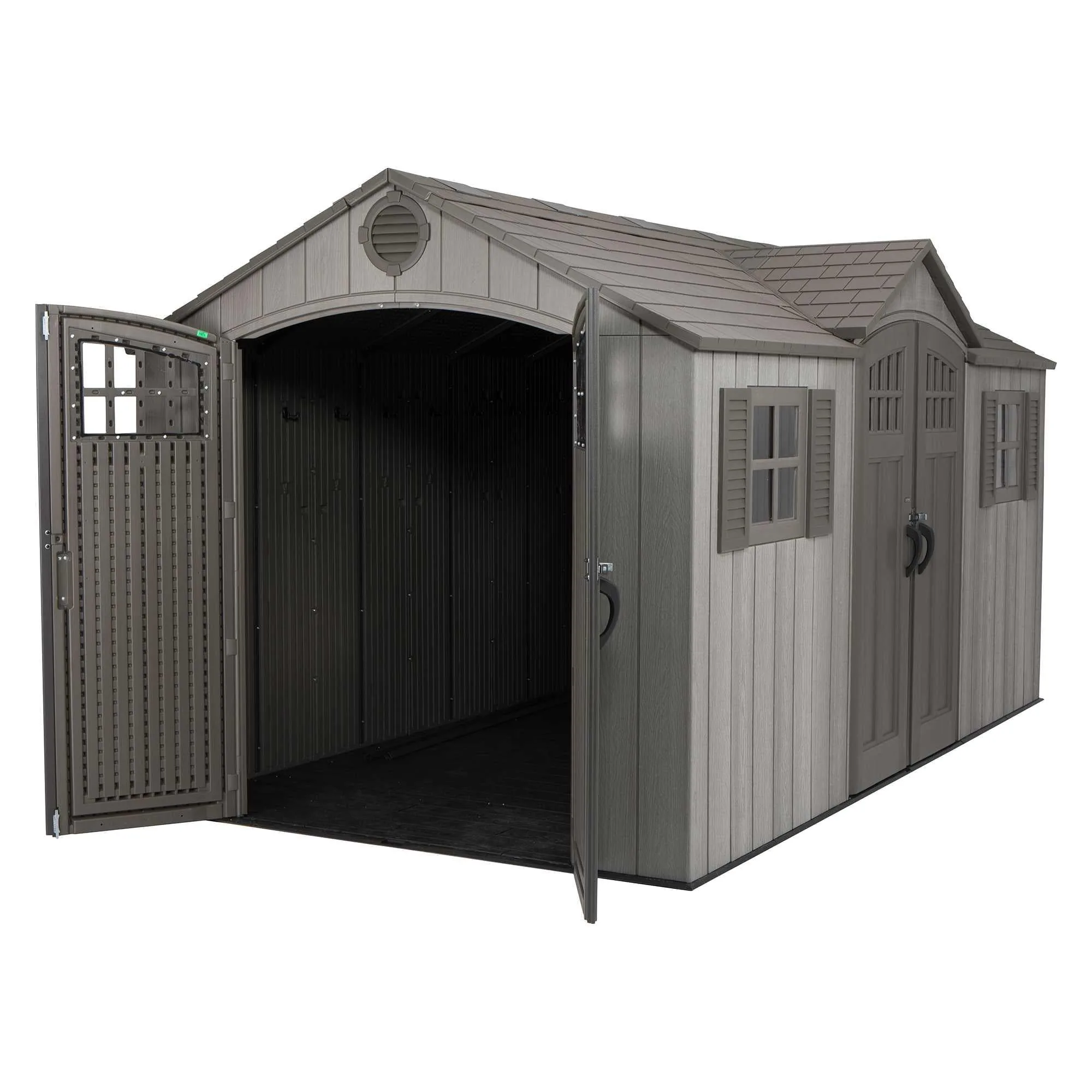 Lifetime 15 Ft X 8 Ft Outdoor Storage Shed – 60318