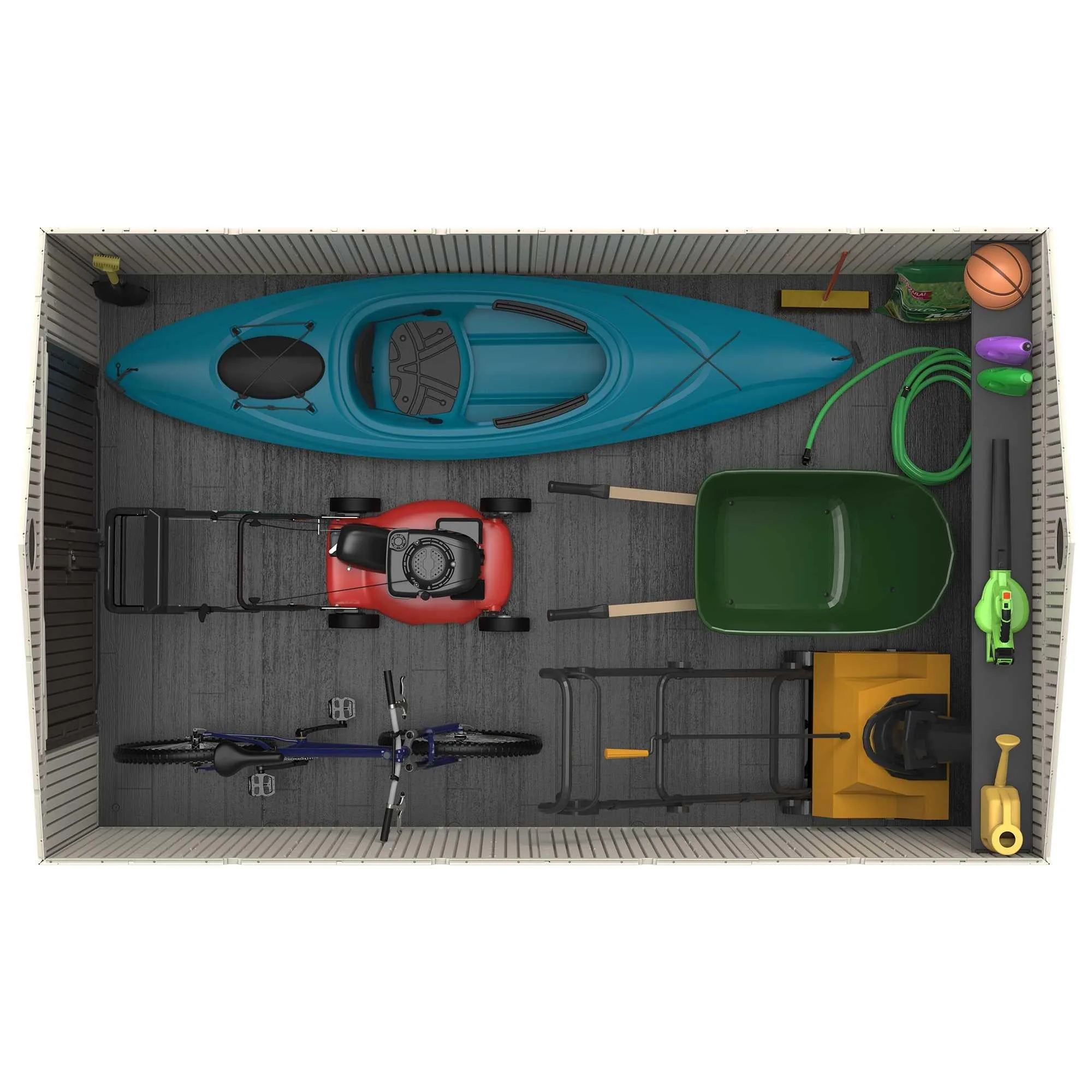 Lifetime 12.5 Ft. X 8 Ft. Outdoor Storage Shed – 60223