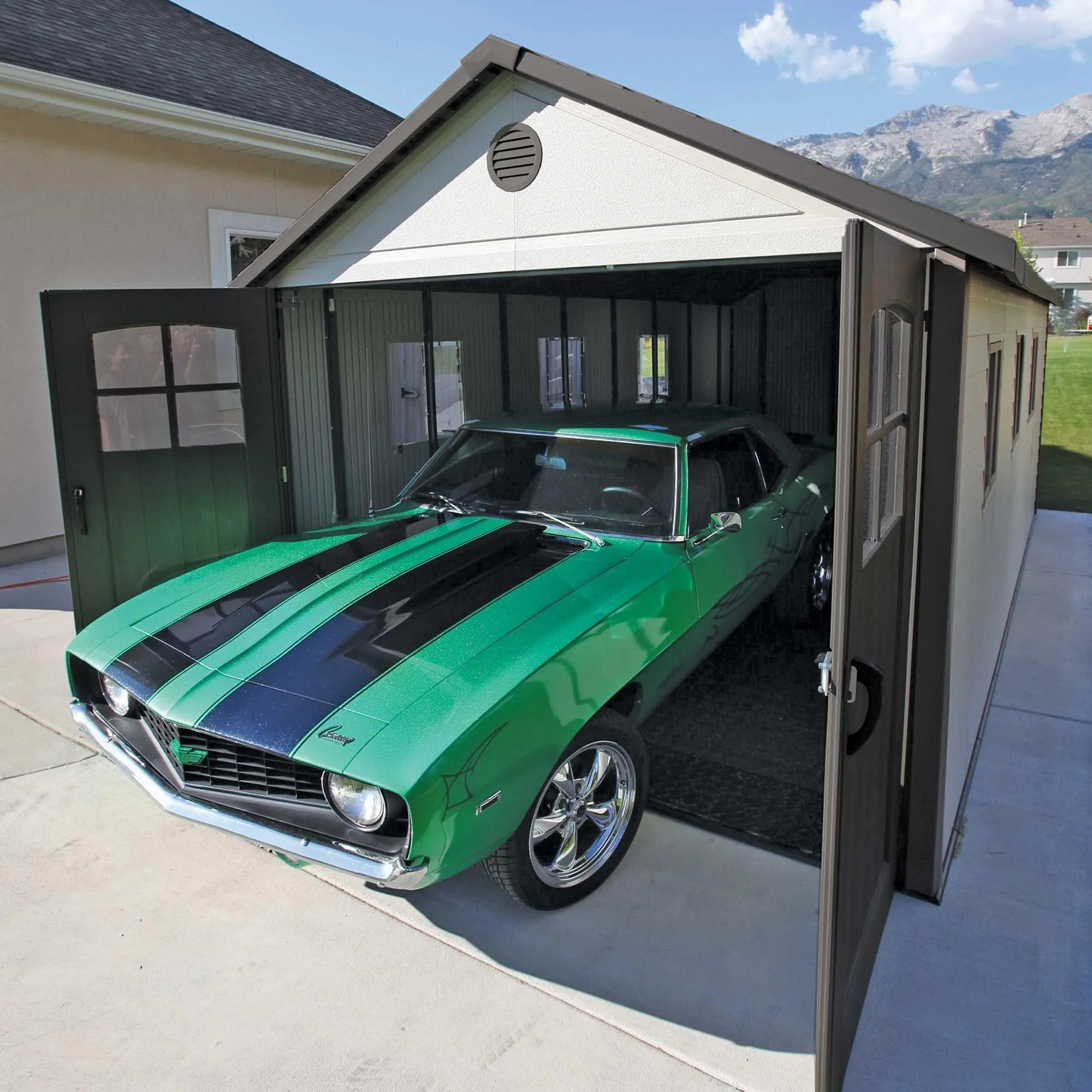 Lifetime 11 Ft. X 21 Ft. Outdoor Storage Shed – 60237