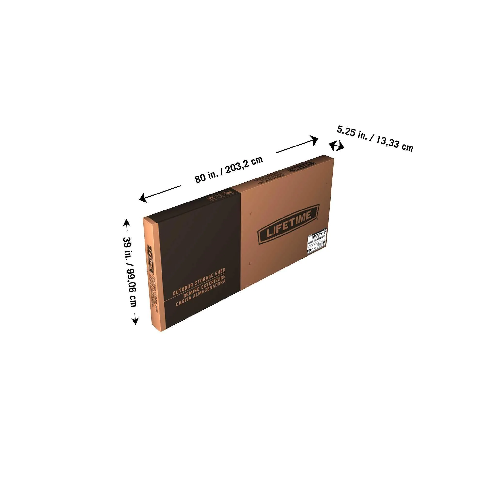 Lifetime 11 Ft. X 21 Ft. Outdoor Storage Shed – 60237