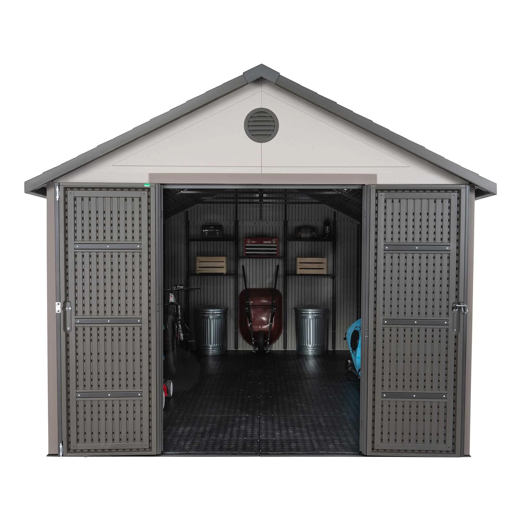 Lifetime 11 Ft. X 18.5 Ft. Outdoor Storage Shed – 60355