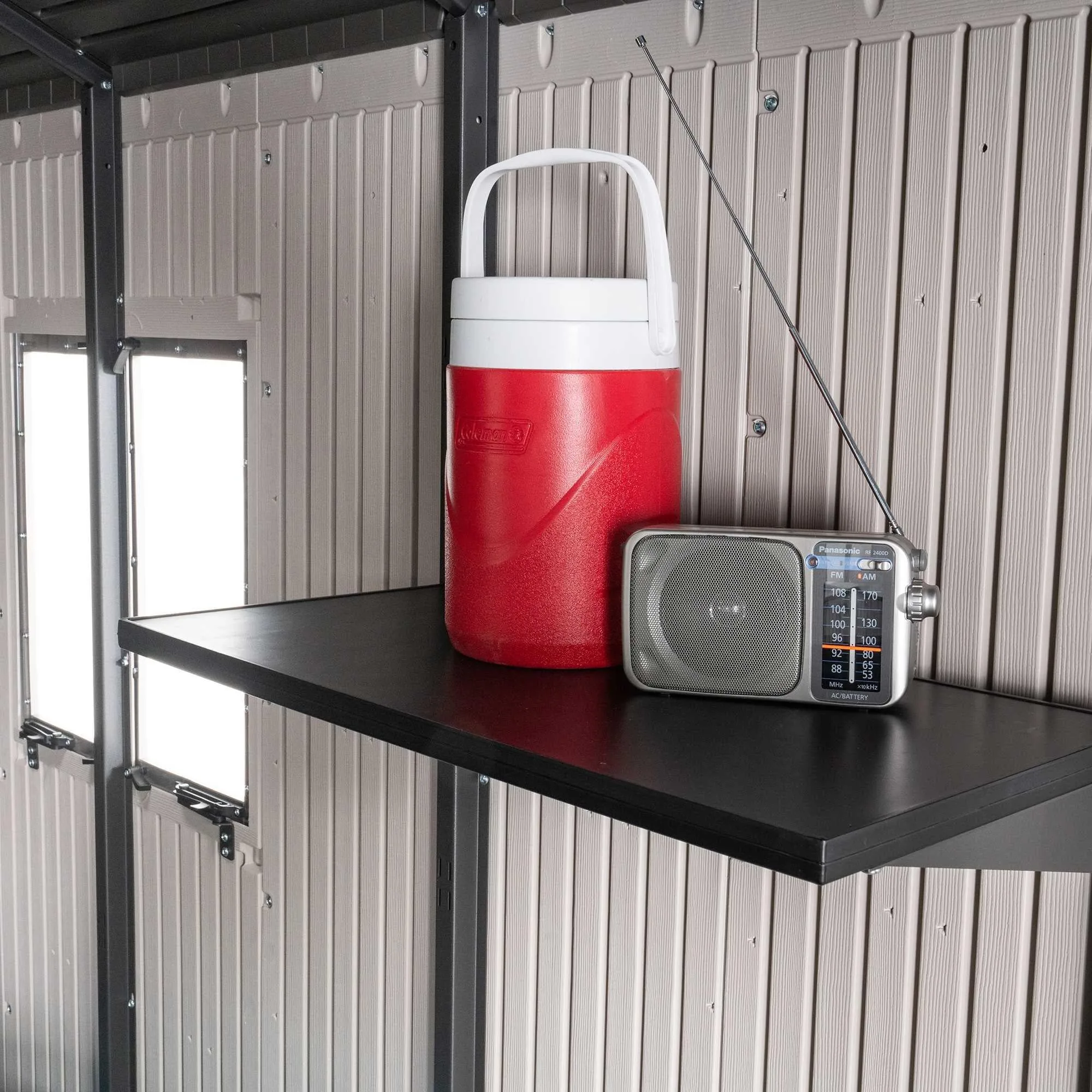 Lifetime 11 Ft. X 18.5 Ft. Outdoor Storage Shed – 60355