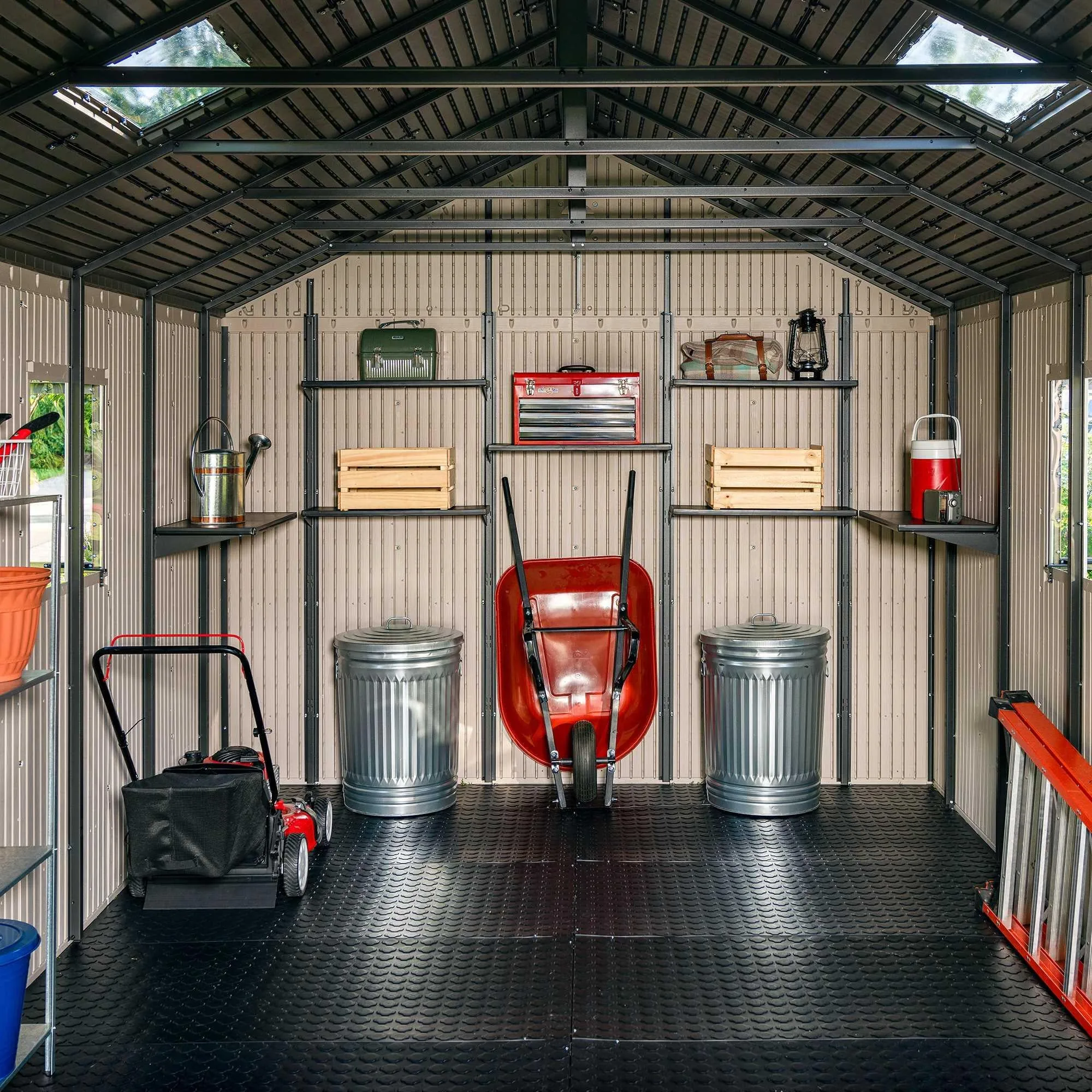 Lifetime 11 Ft. X 18.5 Ft. Outdoor Storage Shed – 60355