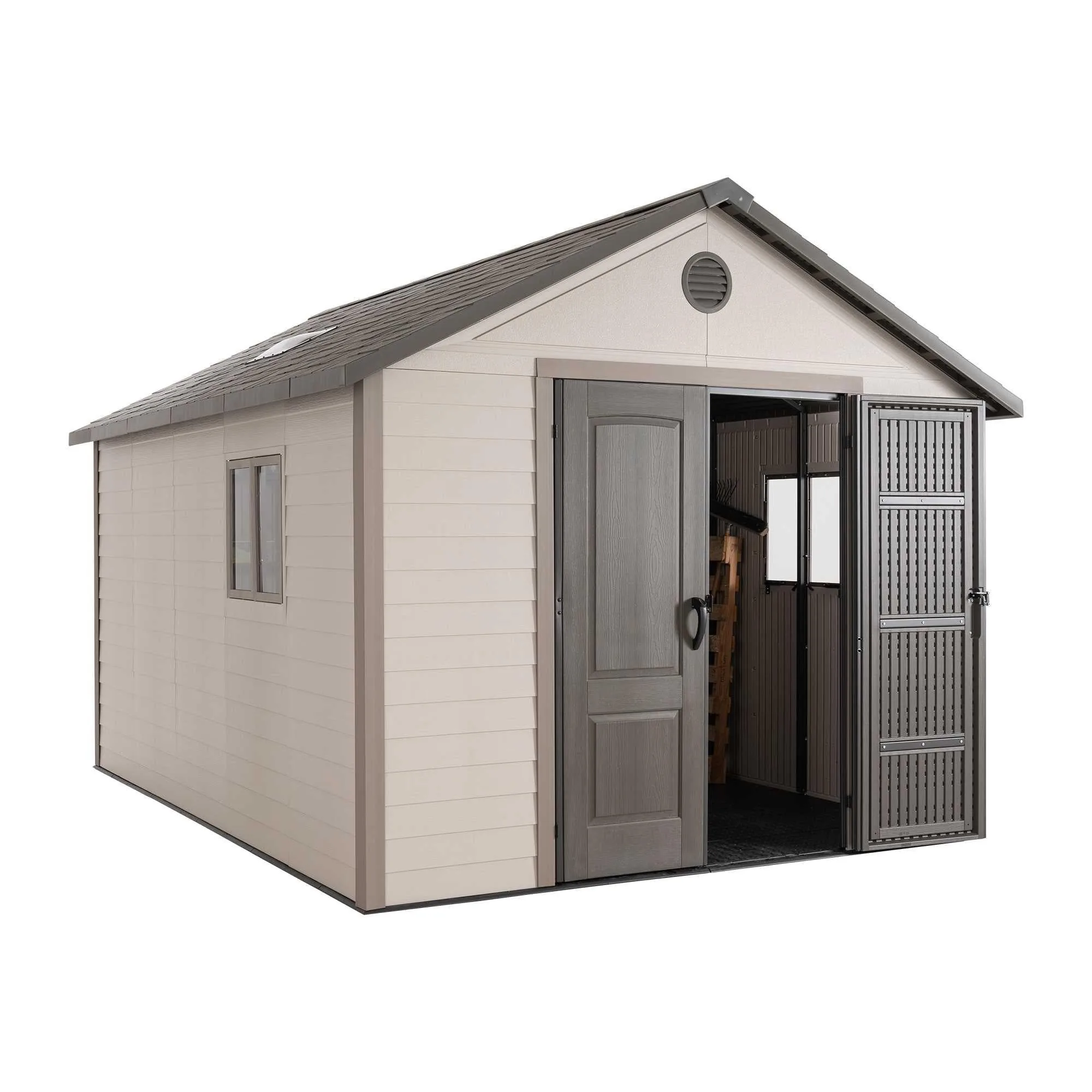 Lifetime 11 Ft. X 13.5 Ft. Outdoor Storage Shed – 6415