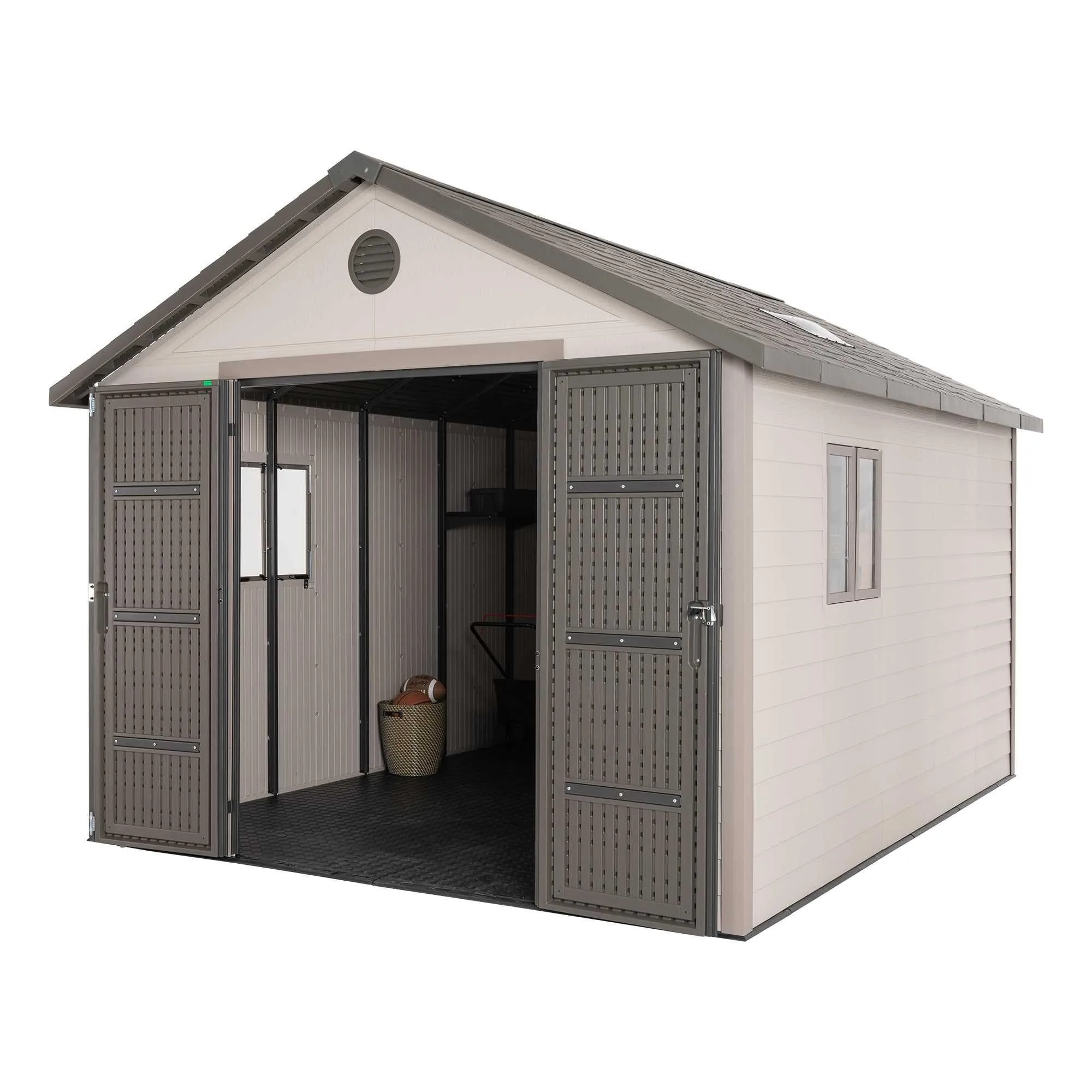 Lifetime 11 Ft. X 13.5 Ft. Outdoor Storage Shed – 6415
