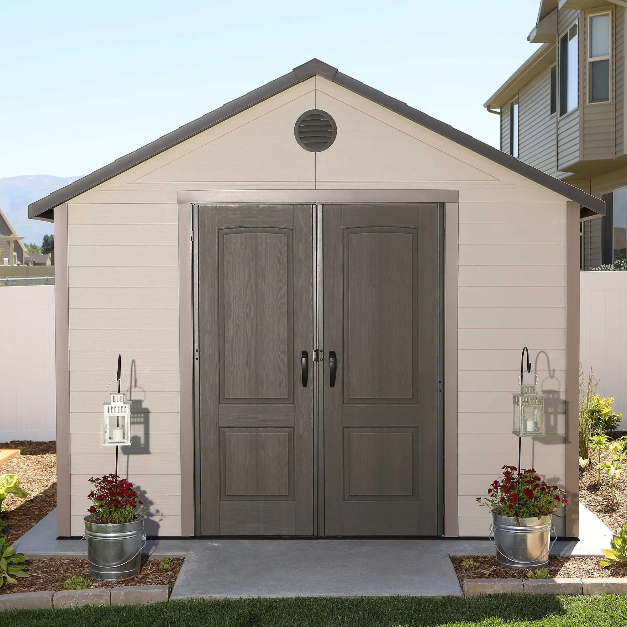 Lifetime 11 Ft. X 13.5 Ft. Outdoor Storage Shed – 6415