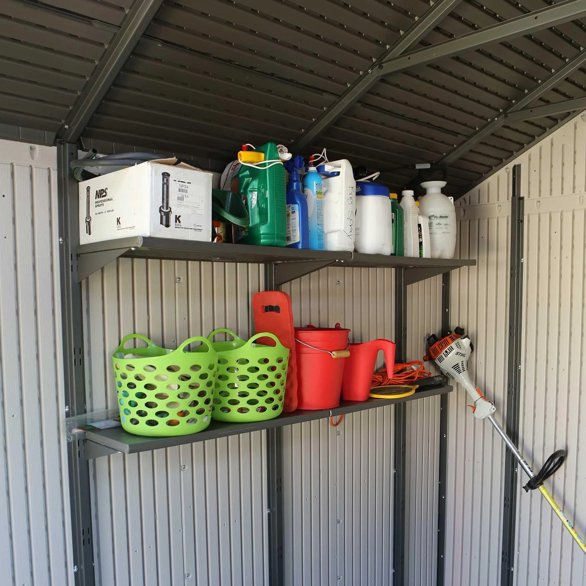 Lifetime 11 Ft. X 13.5 Ft. Outdoor Storage Shed – 6415