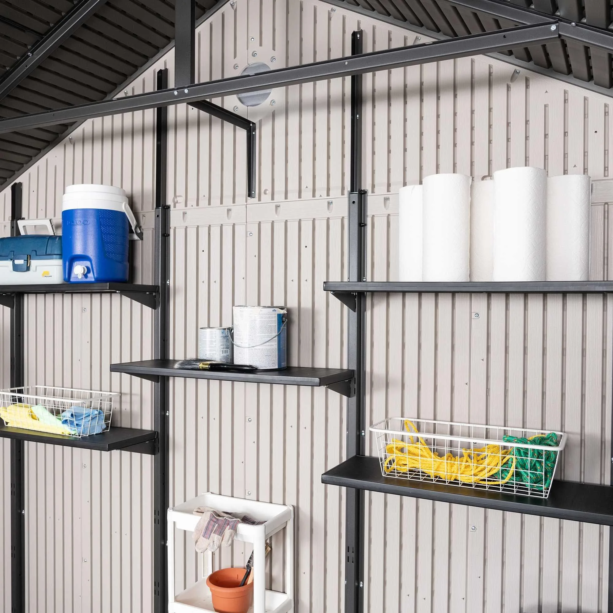 Lifetime 11 Ft. X 13.5 Ft. Outdoor Storage Shed – 6415