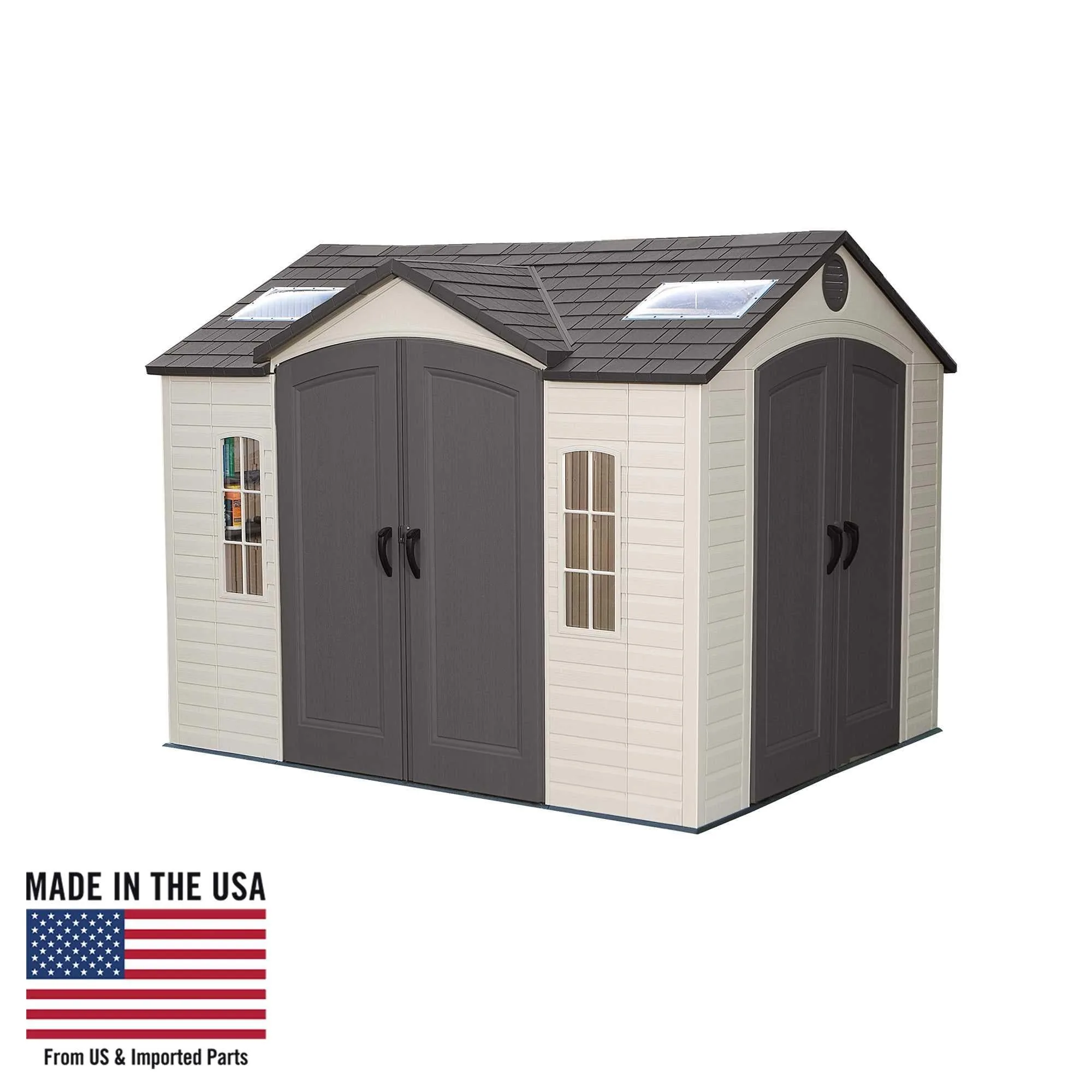 Lifetime 10 Ft. X 8 Ft. Outdoor Storage Shed – 60001
