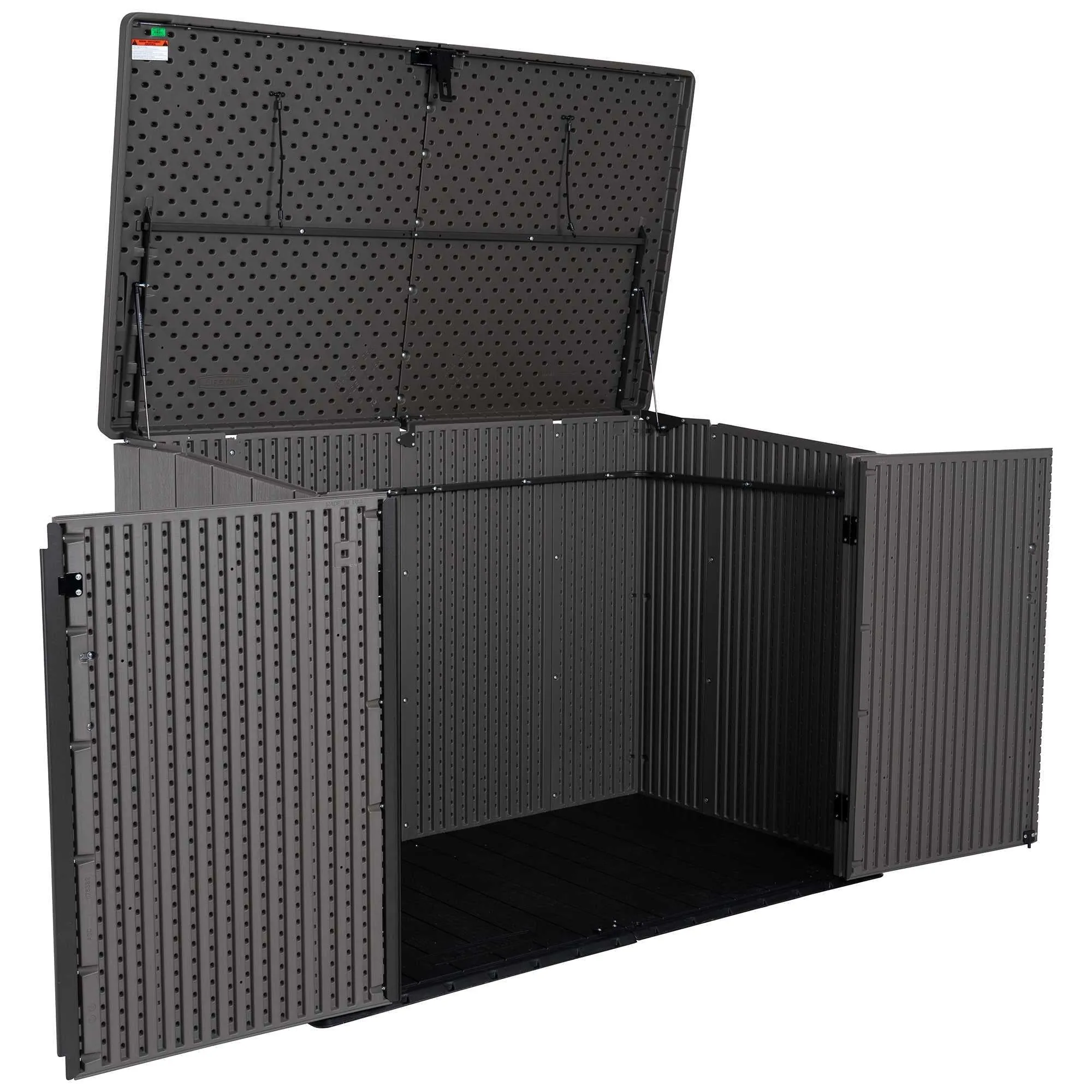Lifetime Horizontal Storage Shed (75 Cubic Feet) – 60341