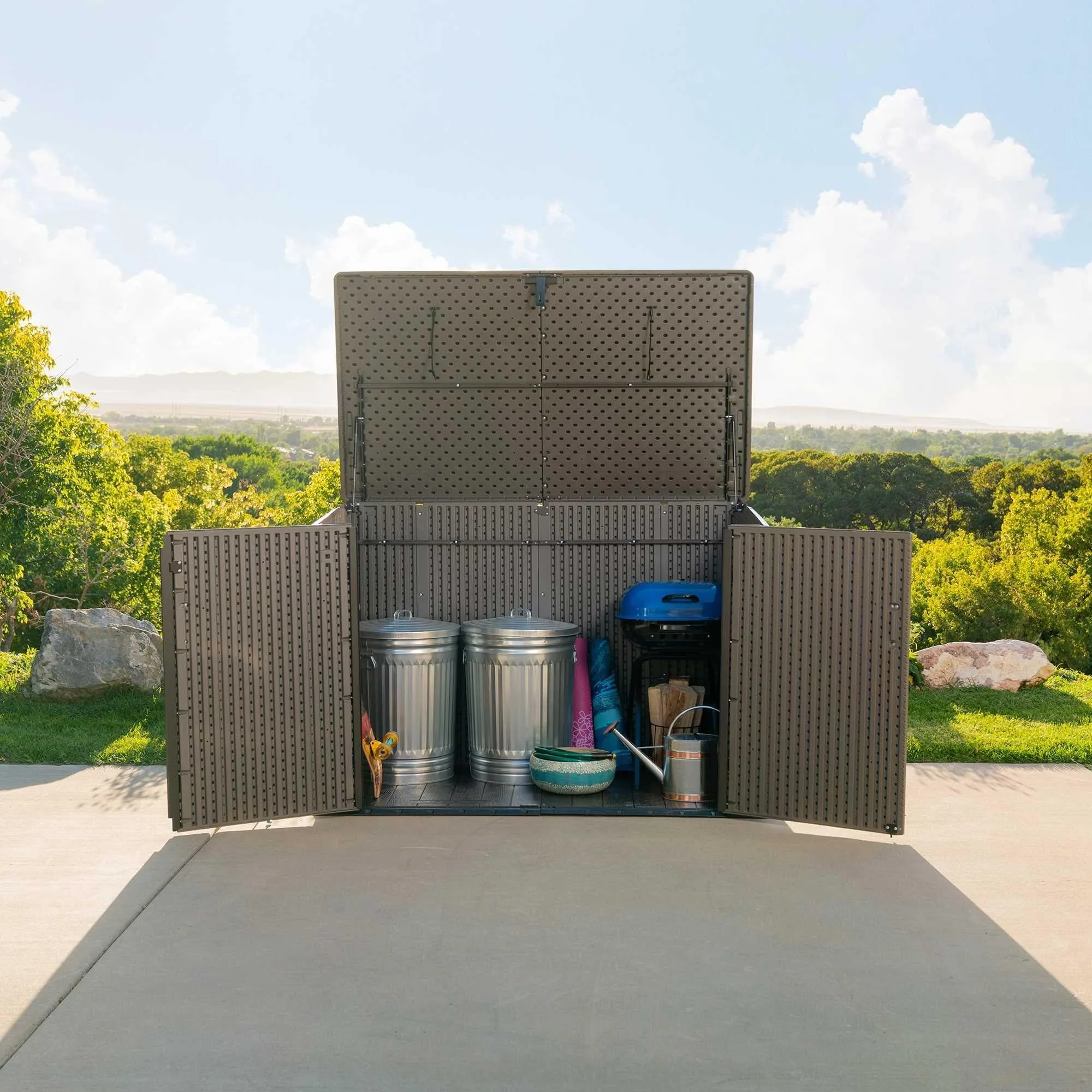Lifetime Horizontal Storage Shed (75 Cubic Feet) – 60341