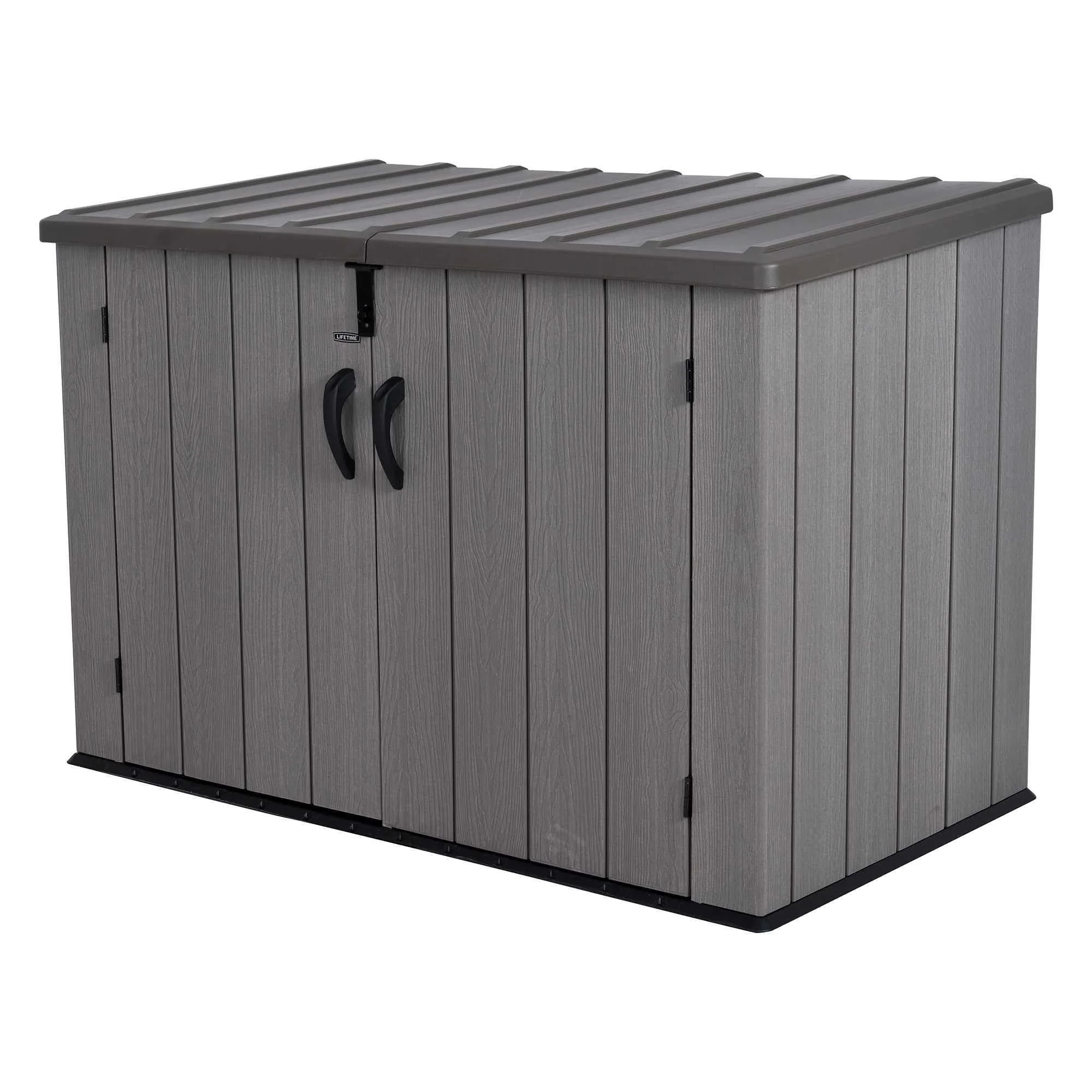 Lifetime Horizontal Storage Shed (75 Cubic Feet) – 60341