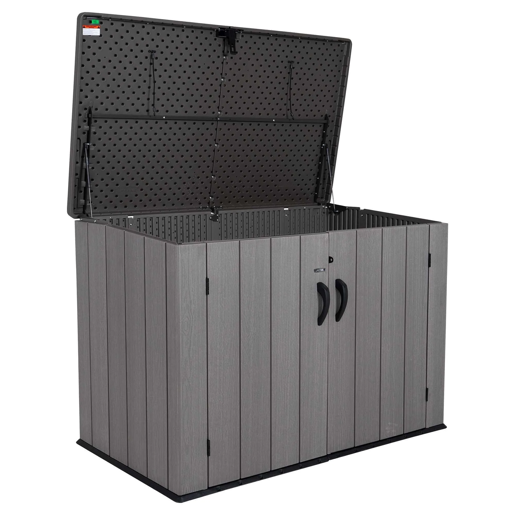 Lifetime Horizontal Storage Shed (75 Cubic Feet) – 60341
