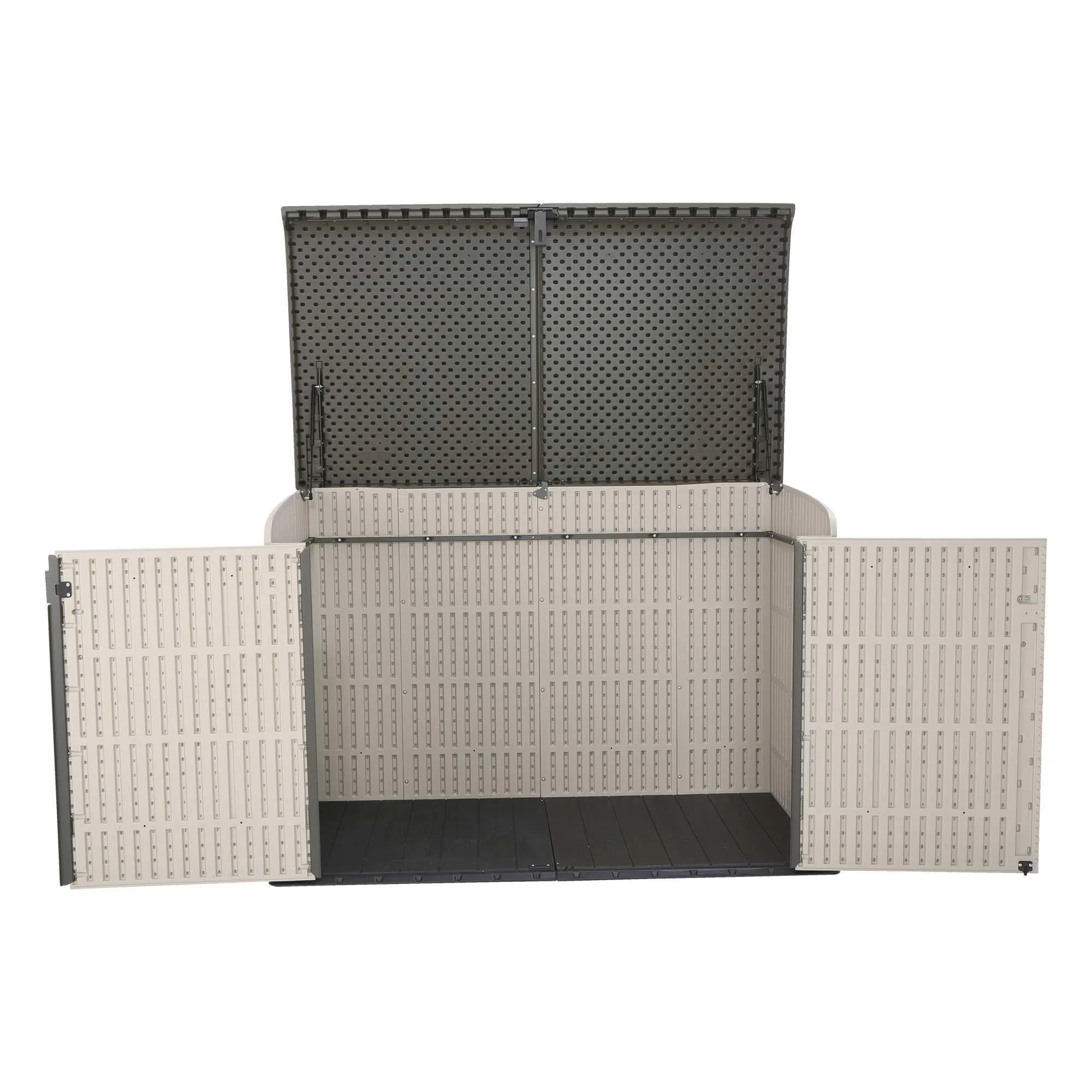 Lifetime Horizontal Storage Shed (75 Cubic Feet) – 60170